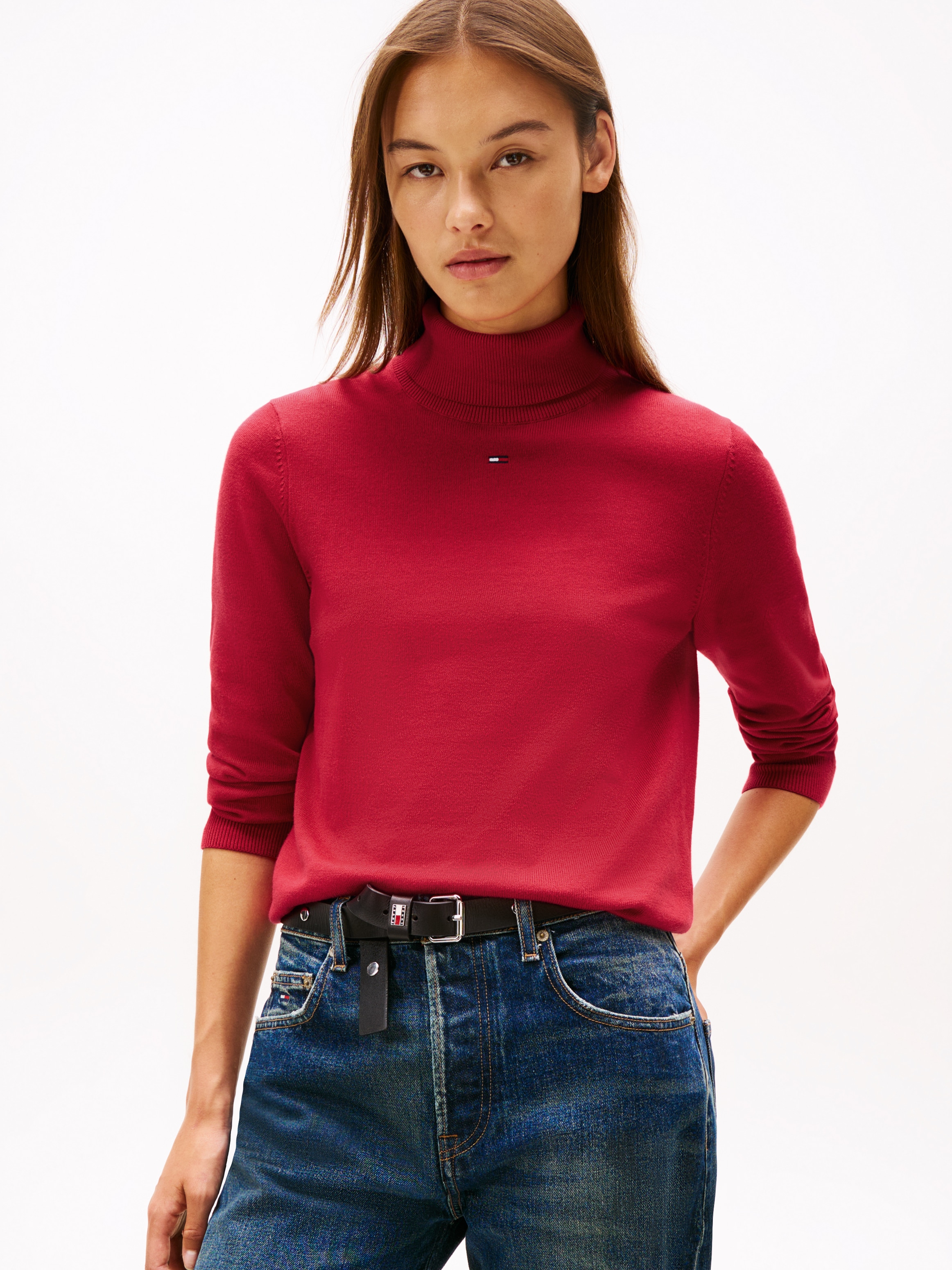 Tommy Jeans Rollkragenpullover »TJW ESSENTIAL TRTLNK SWEATER«