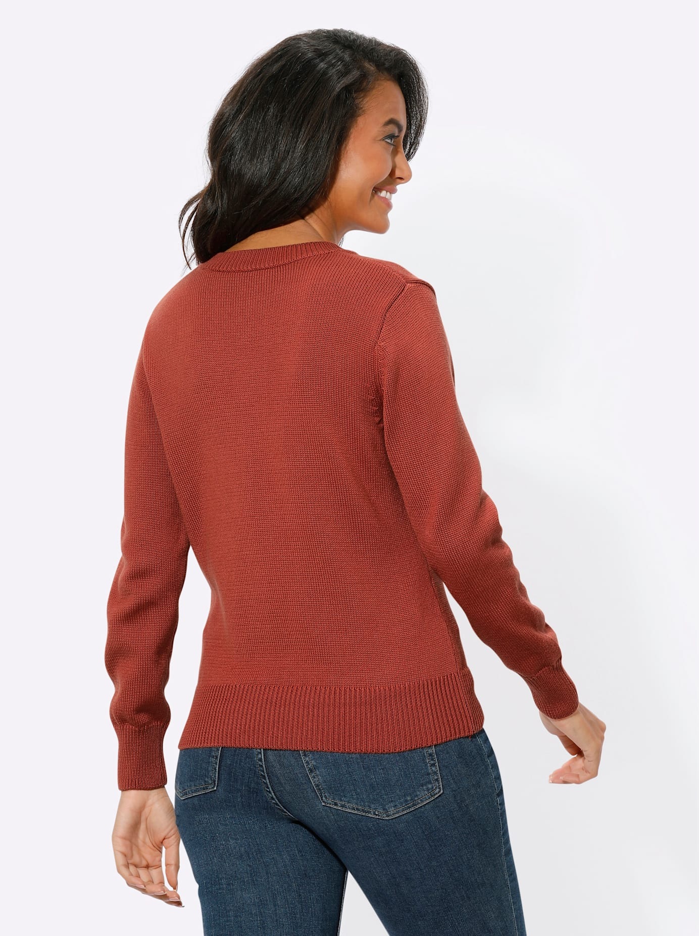 Casual Looks V-Ausschnitt-Pullover »Pullover«