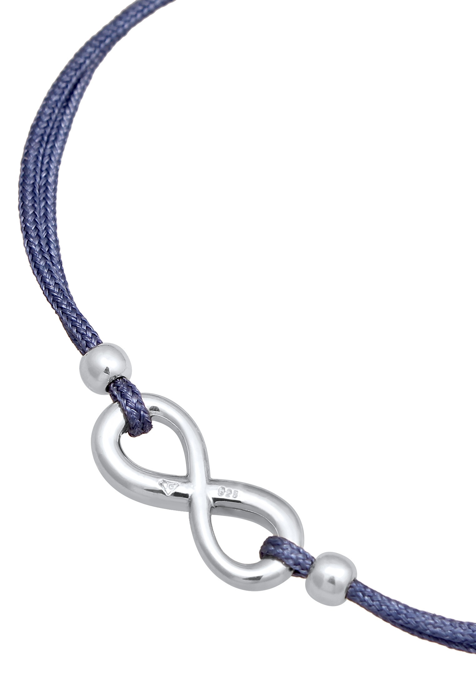 Elli Armkette »Armband Infinity Liebe Trend Symbol Elastisch 925 Silber«