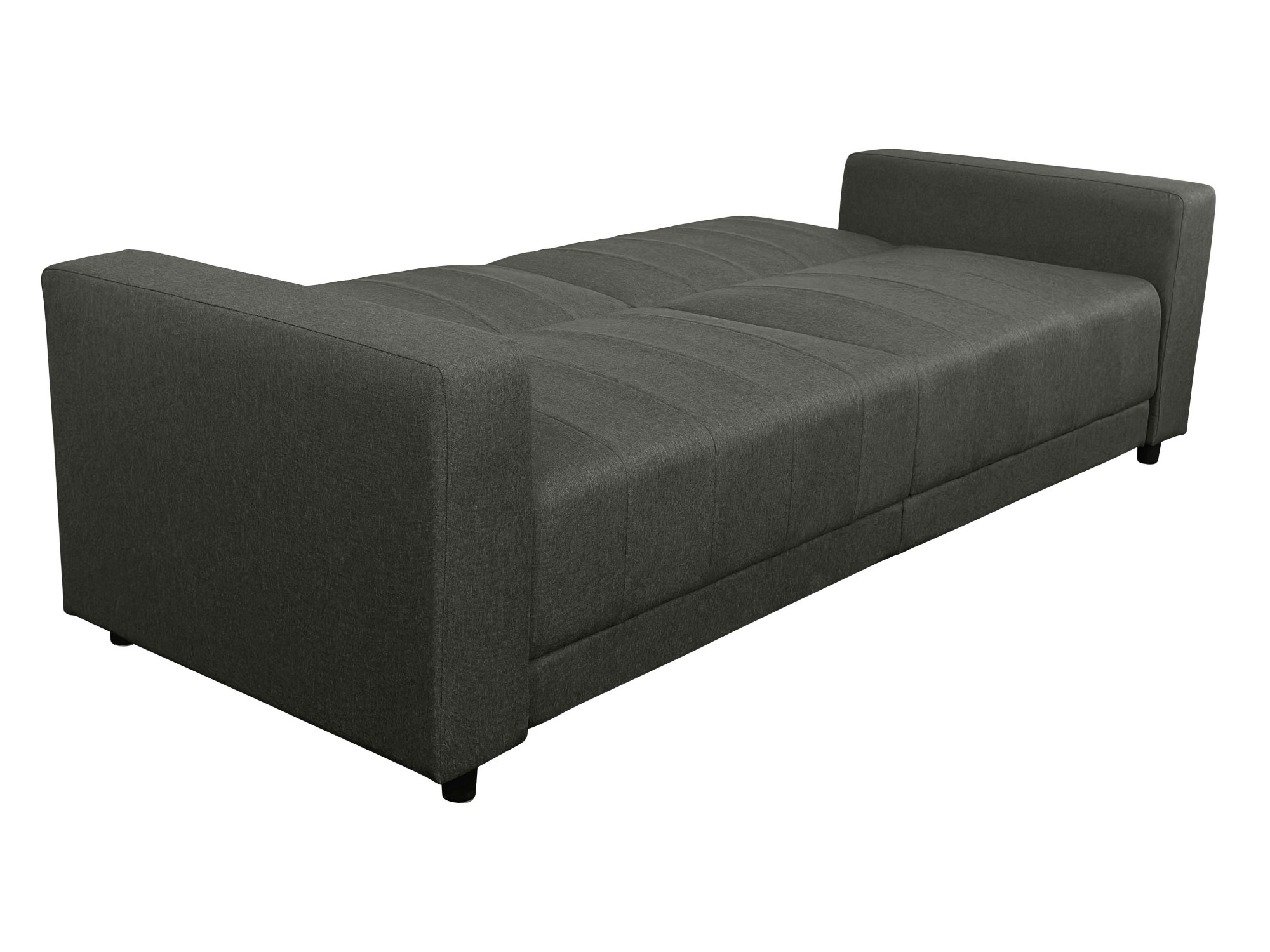 Dorel Home 3-Sitzer »Allie II Schlafsofa 225 cm«, Bett-Funktion (108/190cm), Rückenlehne 2-teilig, mit Steppung