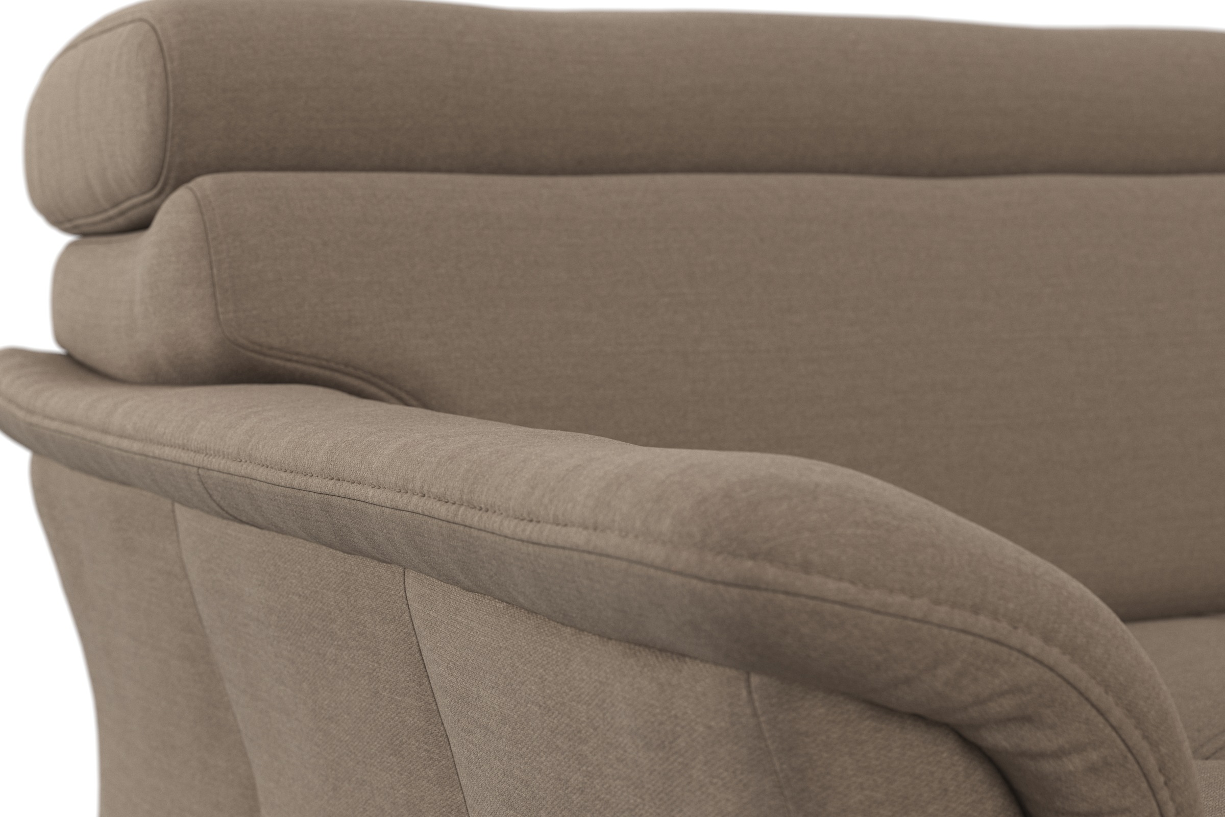 sit&more Wohnlandschaft »Marano U-Form«, inklusive Kopfteilverstellung, wahlweise mit Bettfunktion, Bettkasten