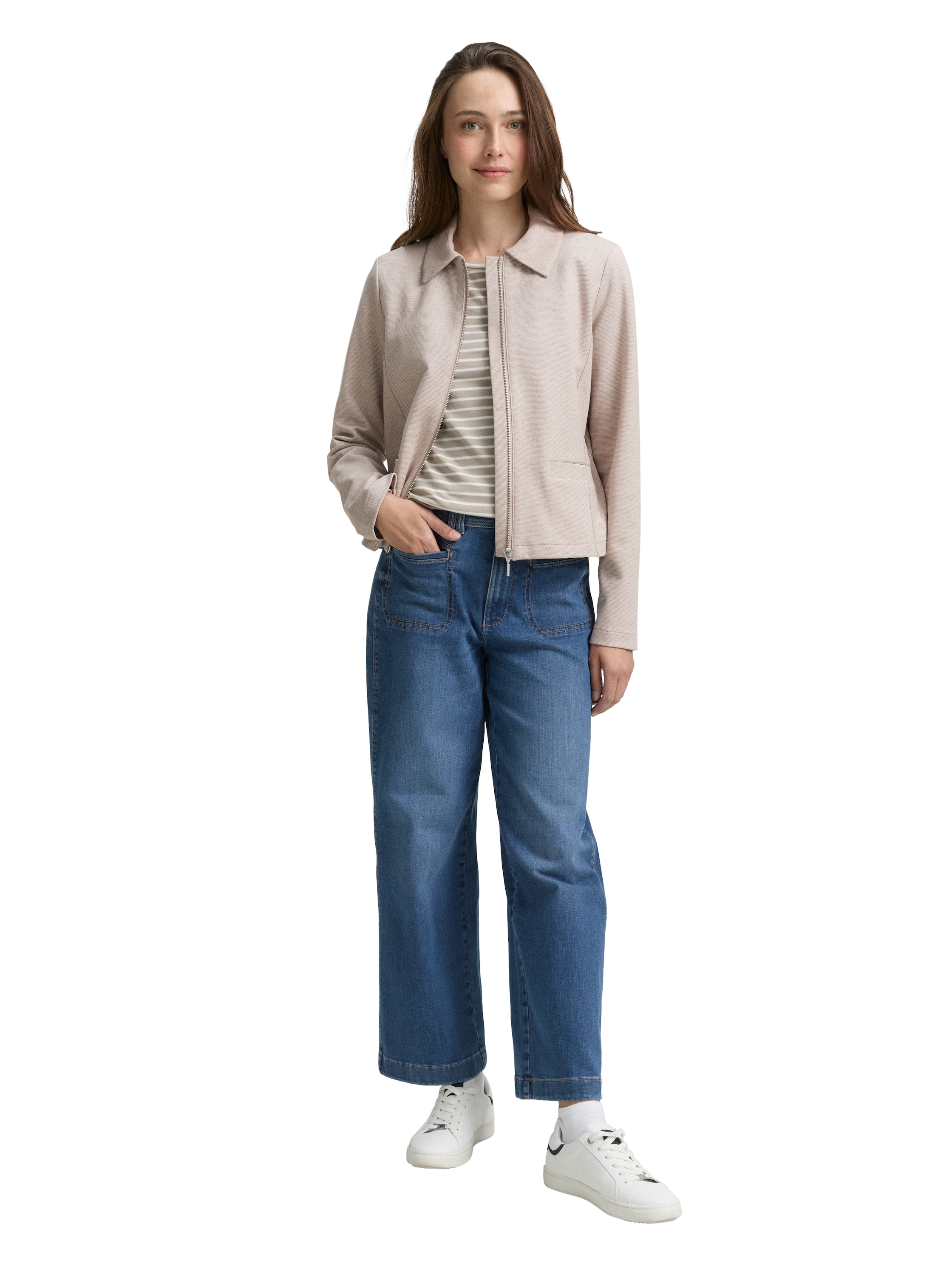 TOM TAILOR Jackenblazer, mit Kragen
