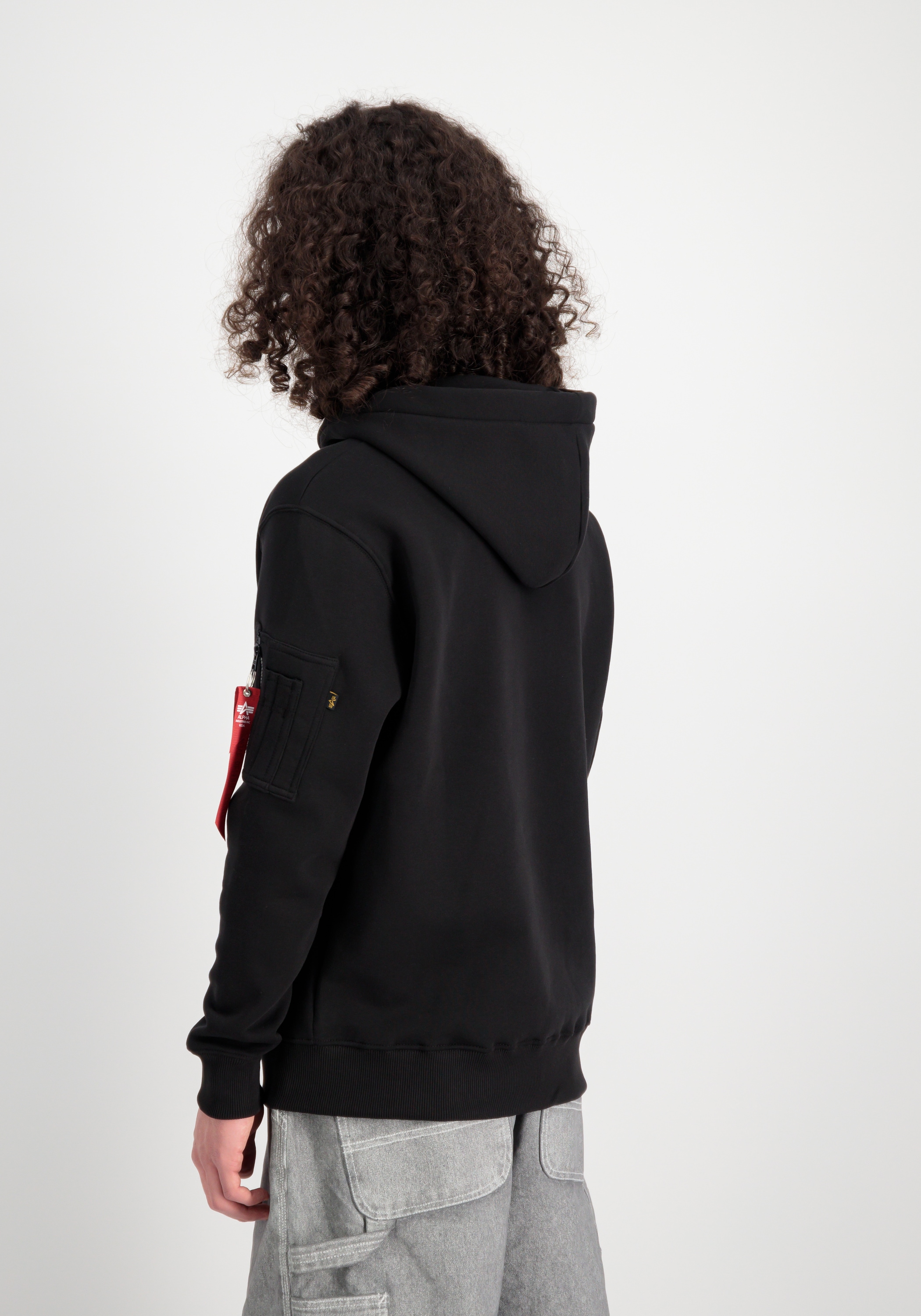 Alpha Industries Hoodie »Alpha Industries Men - Hoodies Alpha Puff Print Hoodie«