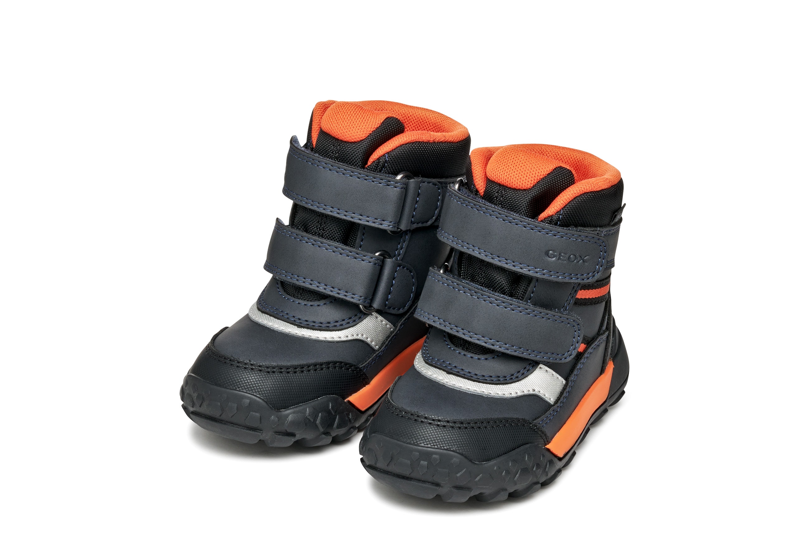 Geox Winterboots »B TREKKYUP BOY B ABX« Winterstiefel mit Warmfutter in orange, Größe 22