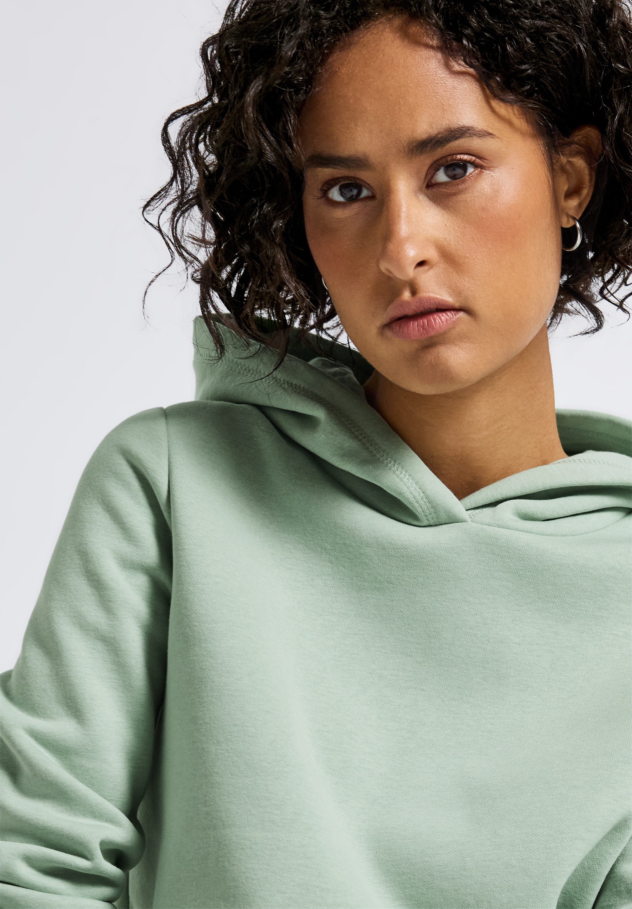 STREET ONE Sweatshirt , mit Kapuze
