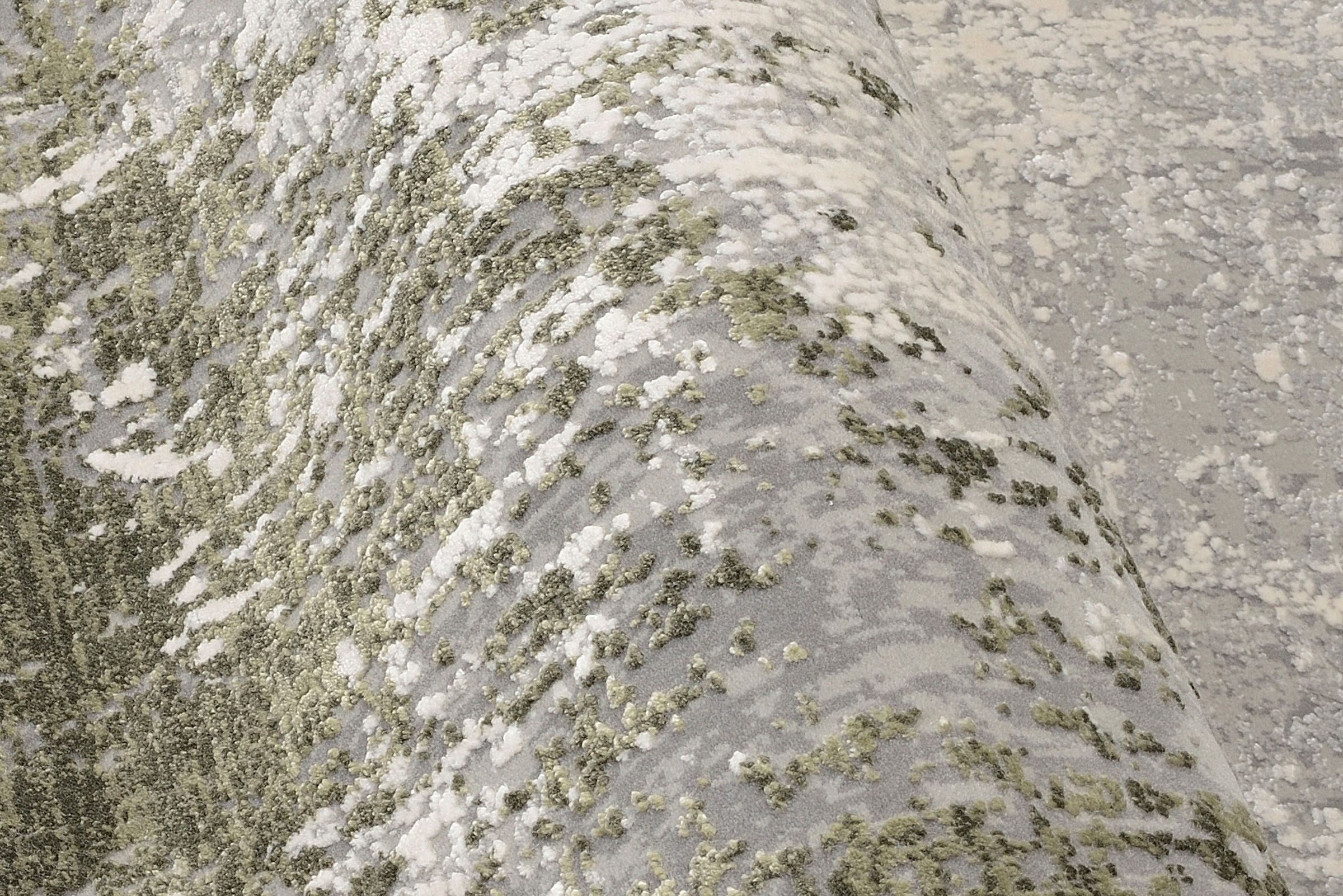 WK WOHNEN Teppich »BORDER«, rechteckig, 8 mm Höhe, hochwertiger Viskoseanteil, samtweiche Oberfläche mit 3 D Effekt