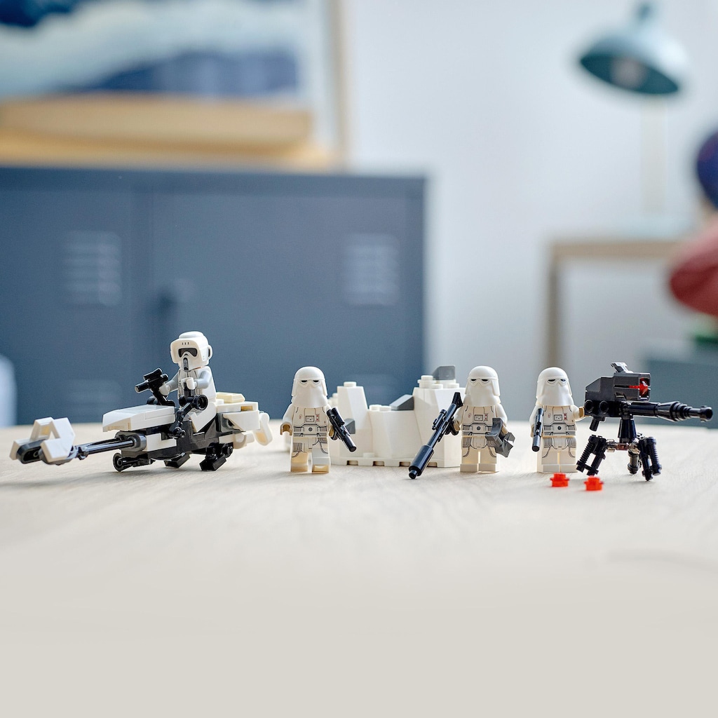 LEGO® Konstruktionsspielsteine »Snowtrooper™ Battle Pack (75320), LEGO® Star Wars™«, (105 St.)