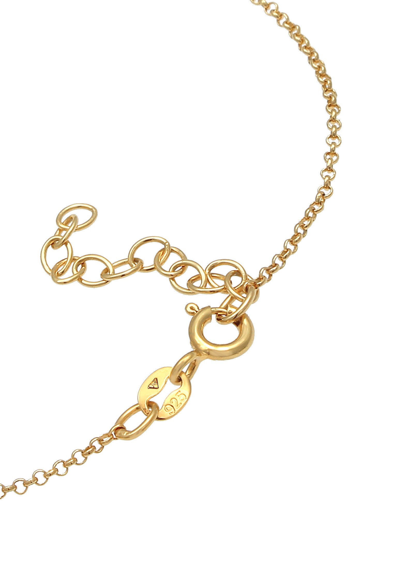 Elli Armkette »Armband Klassisch Funkelnd Zirkonia Kristalle 925 Silber«
