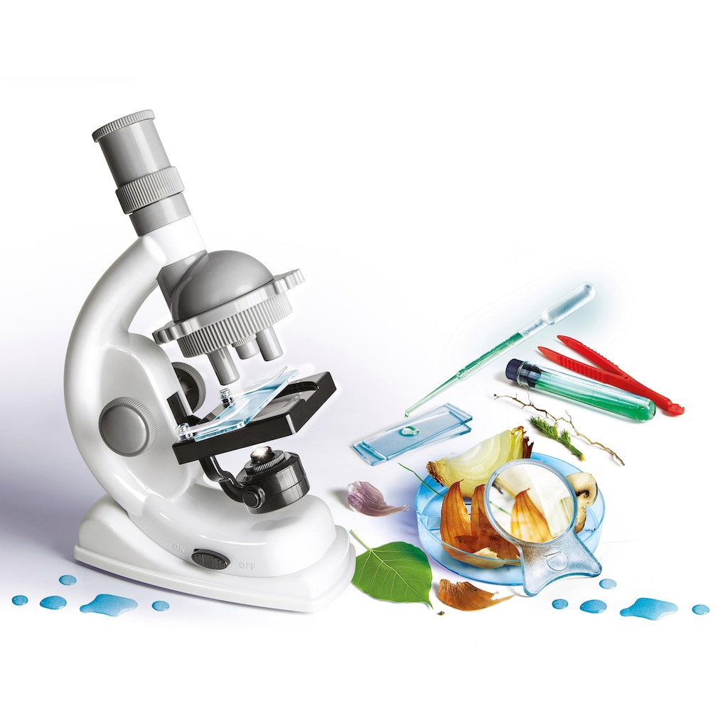 Clementoni® Kindermikroskop »Galileo, Natur unter dem Mikroskop«