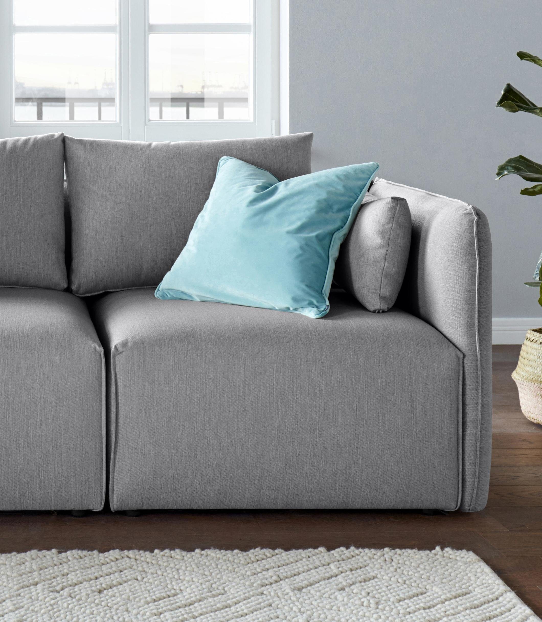 OTTO home Sofa-Eckelement »Nöre« Modul - zum Zusammenstellen; in vielen Bezugsqualitäten und Farben