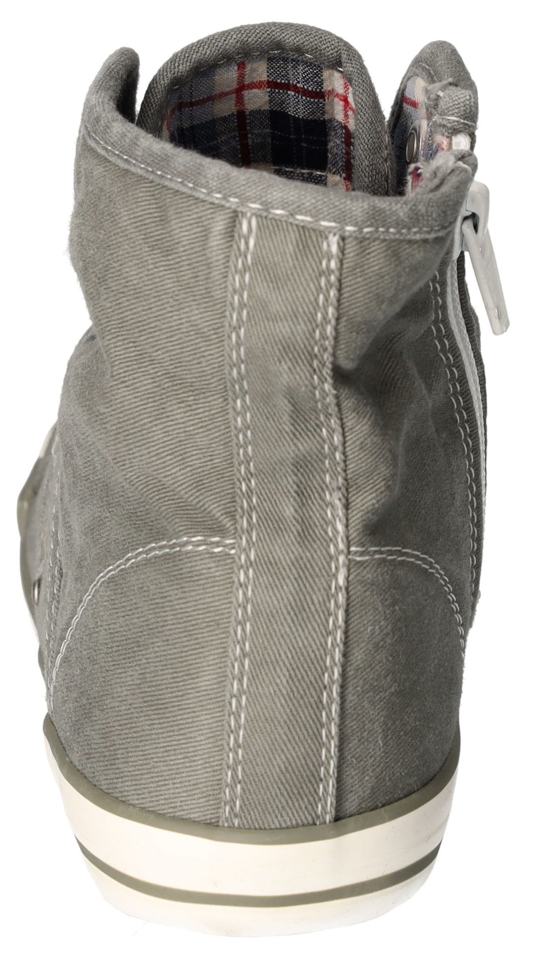 Mustang Shoes Sneaker, High Top-Sneaker, Schnürschuh mit Label in der Laufsohle