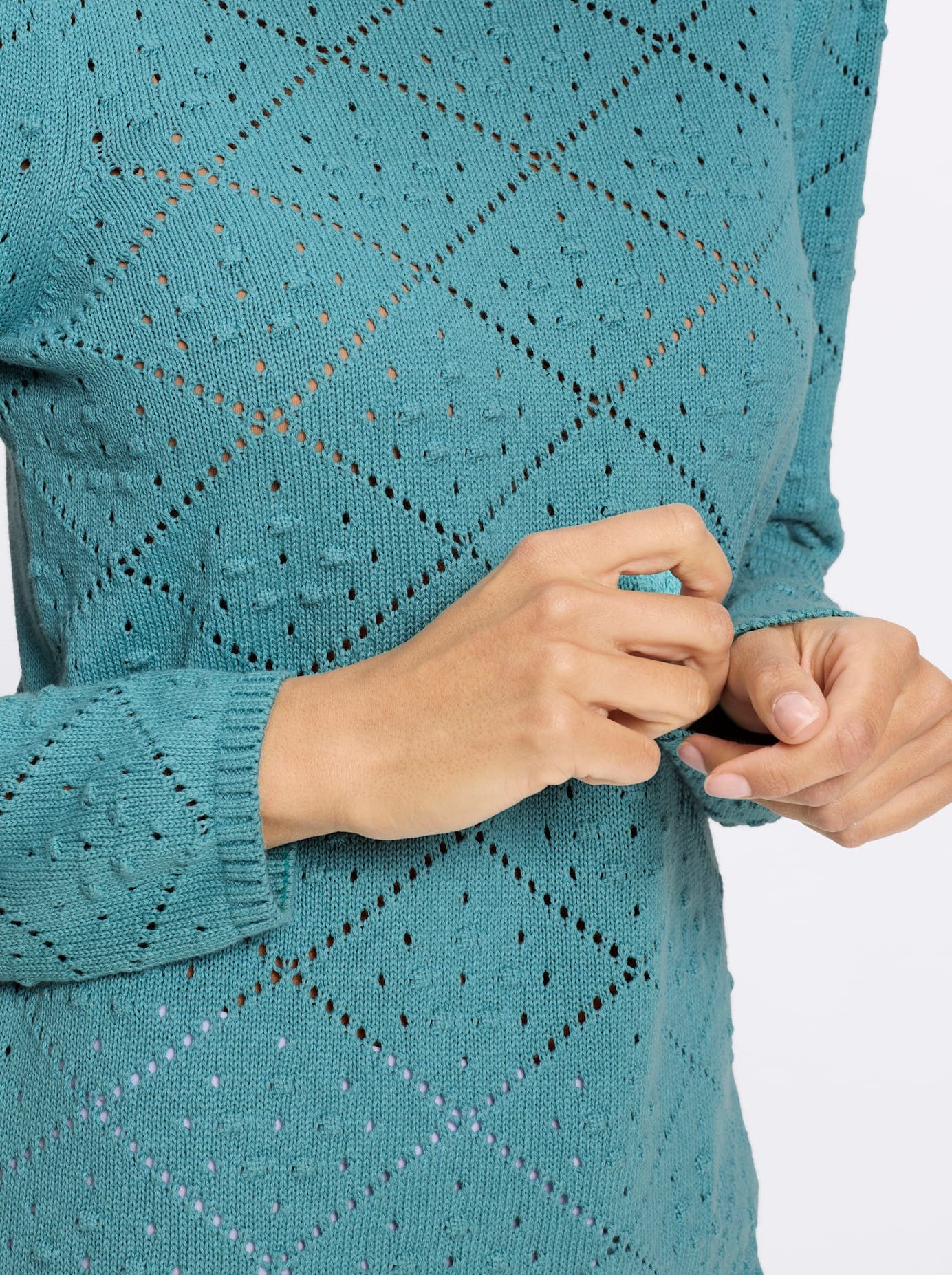 Inspirationen Strickpullover »Langarm-Pullover«
