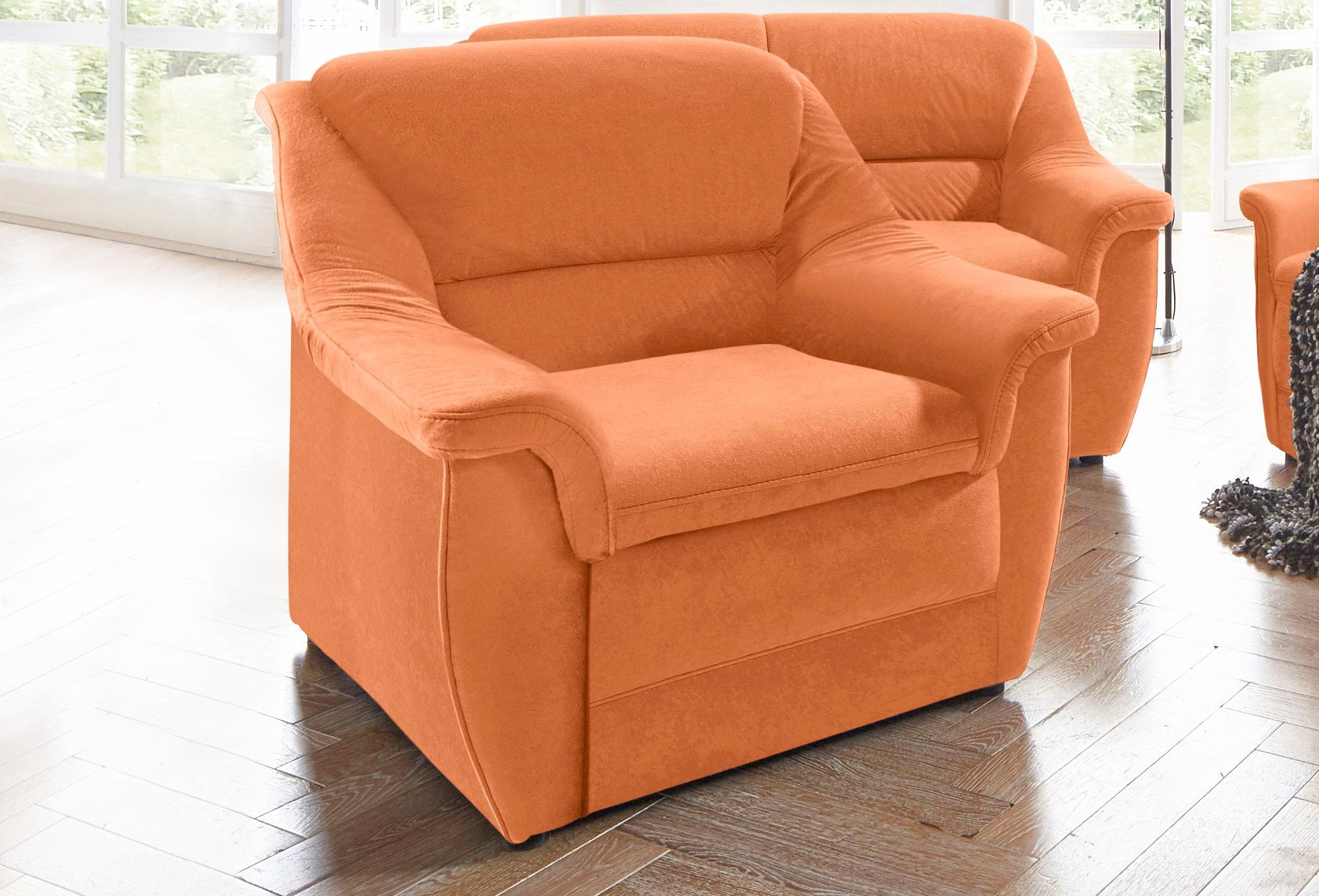 DOMO collection Sessel »Lale, formschöner und komfortabler Sessel, tolle Armlehnen,« modern und zeitlos