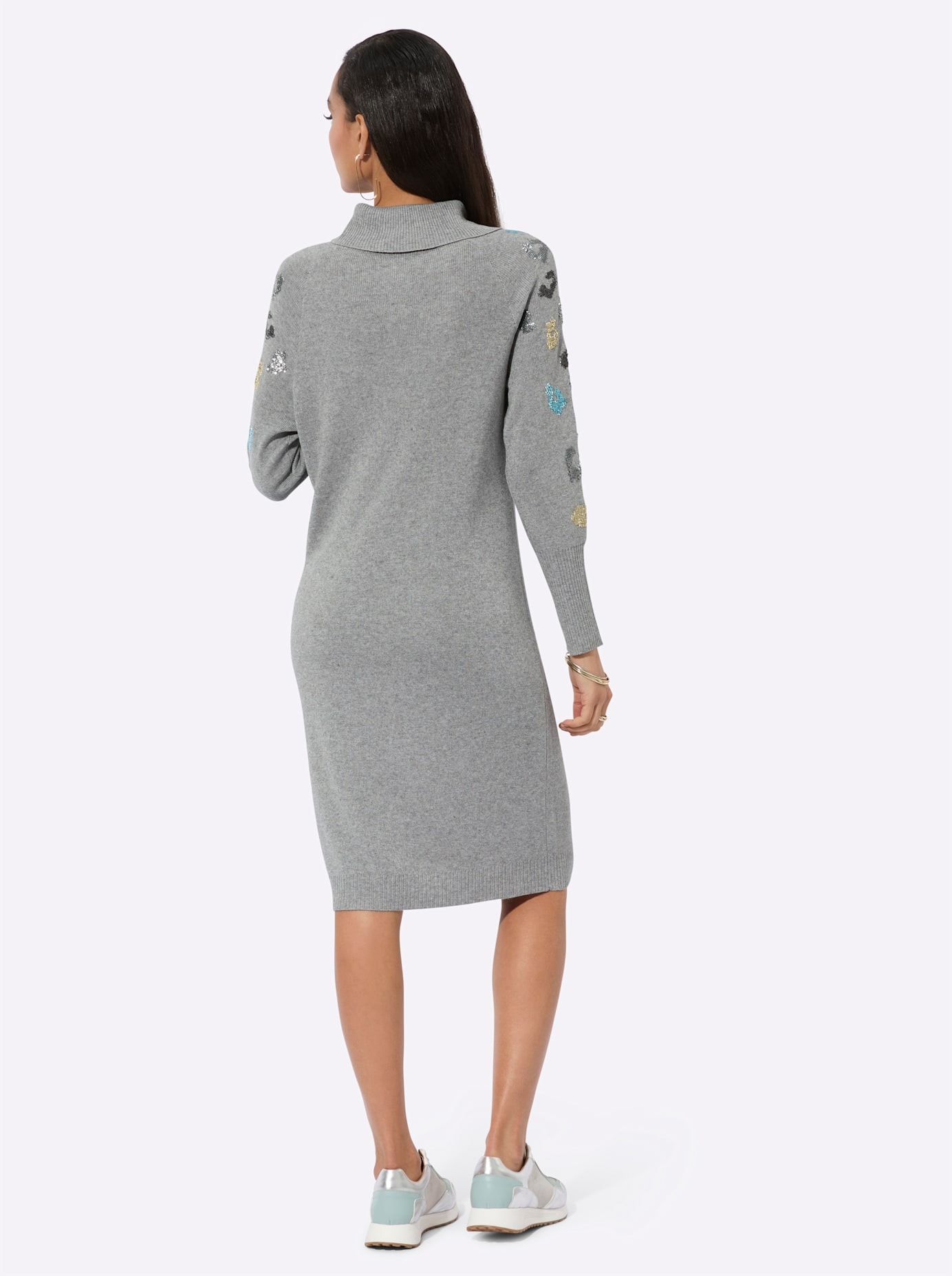 Strickkleid »Schurwolle-Viskose-Strickkleid«
