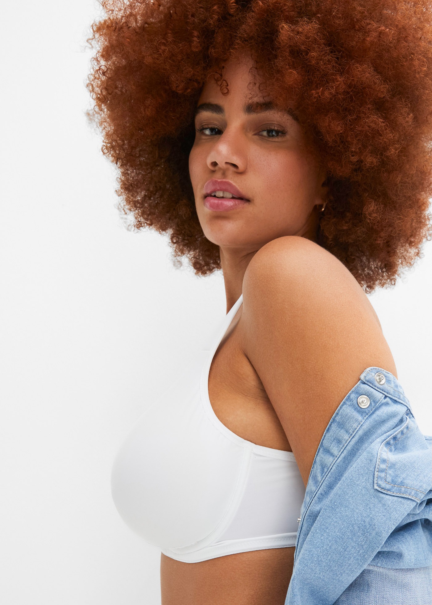 bonprix Minimizer-BH »Minimizer-BH mit gepolsterten Trägern« mit gepolsterten Trägern, nahtlos vorgeformte Cups