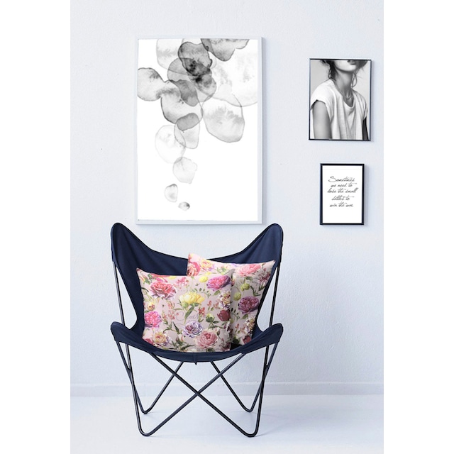 APELT Dekokissen »7701«, mit floralem Muster, Kissenhülle ohne Füllung, 1  Stück im OTTO Online-Shop