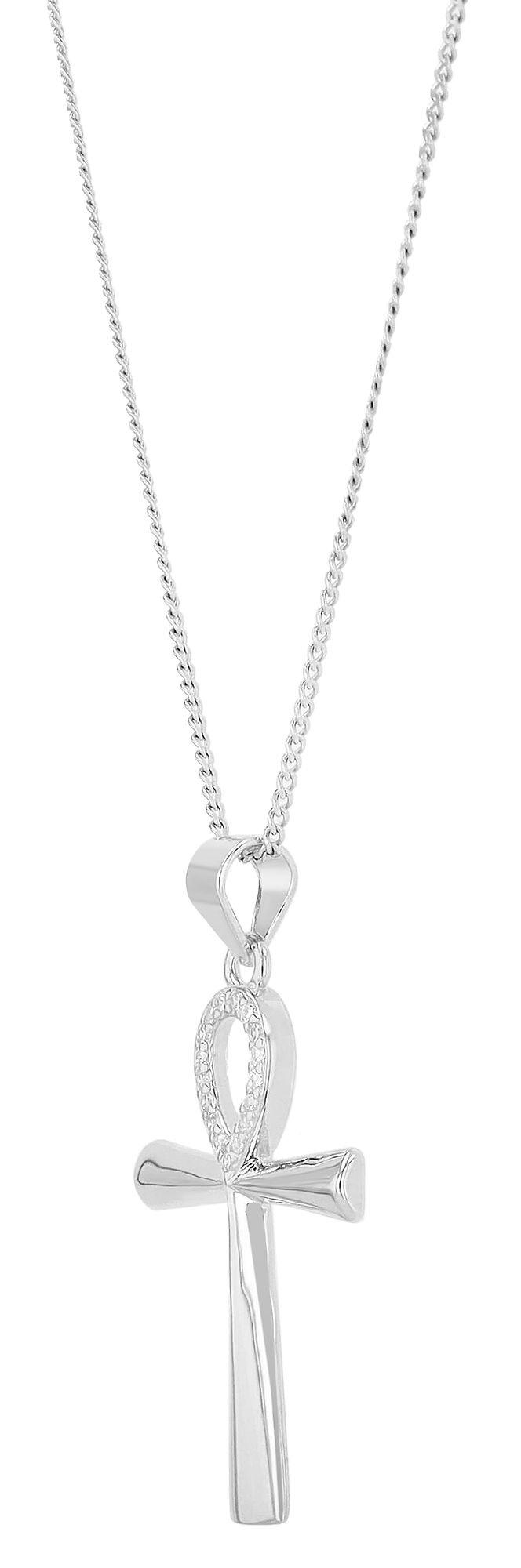 Adelia´s Kettenanhänger »Damen Anhänger ¿ Schlüsselanhänger aus 925 Silber mit Zirkonia«