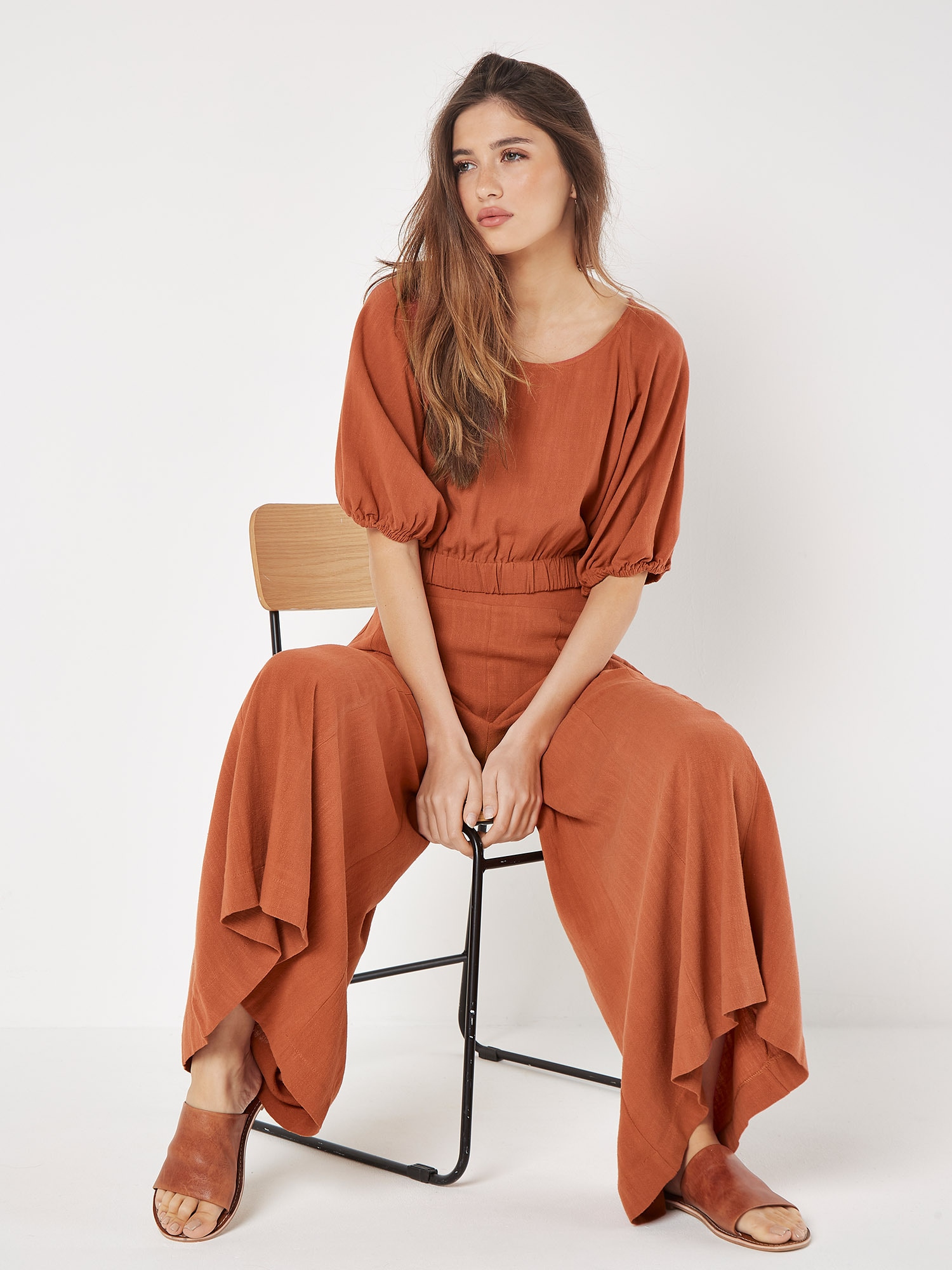 Apricot Klassische Bluse »Bluse« mit Ballonärmeln