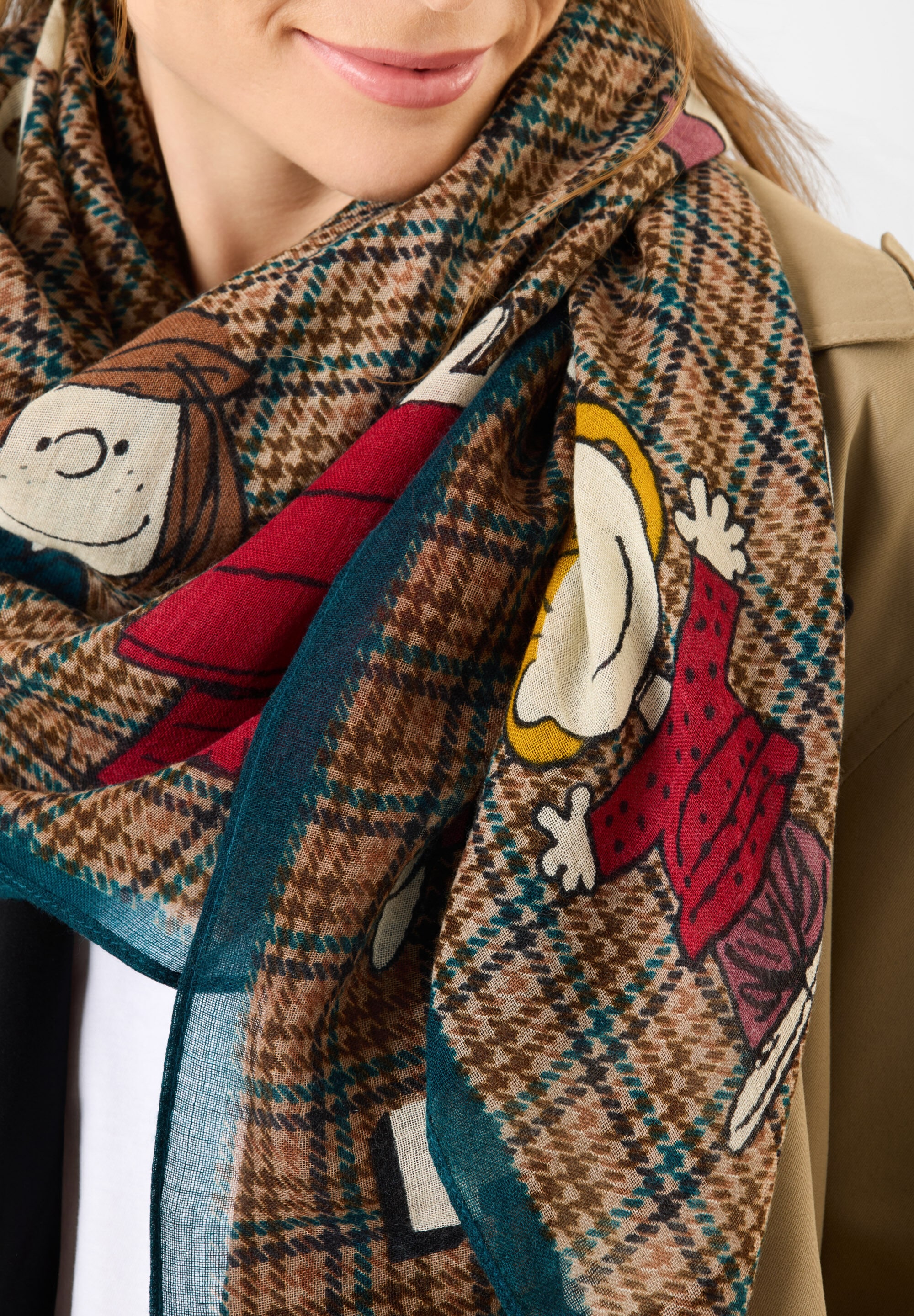 Codello Modetuch »Codello Tuch« mit Peanuts-Motiven