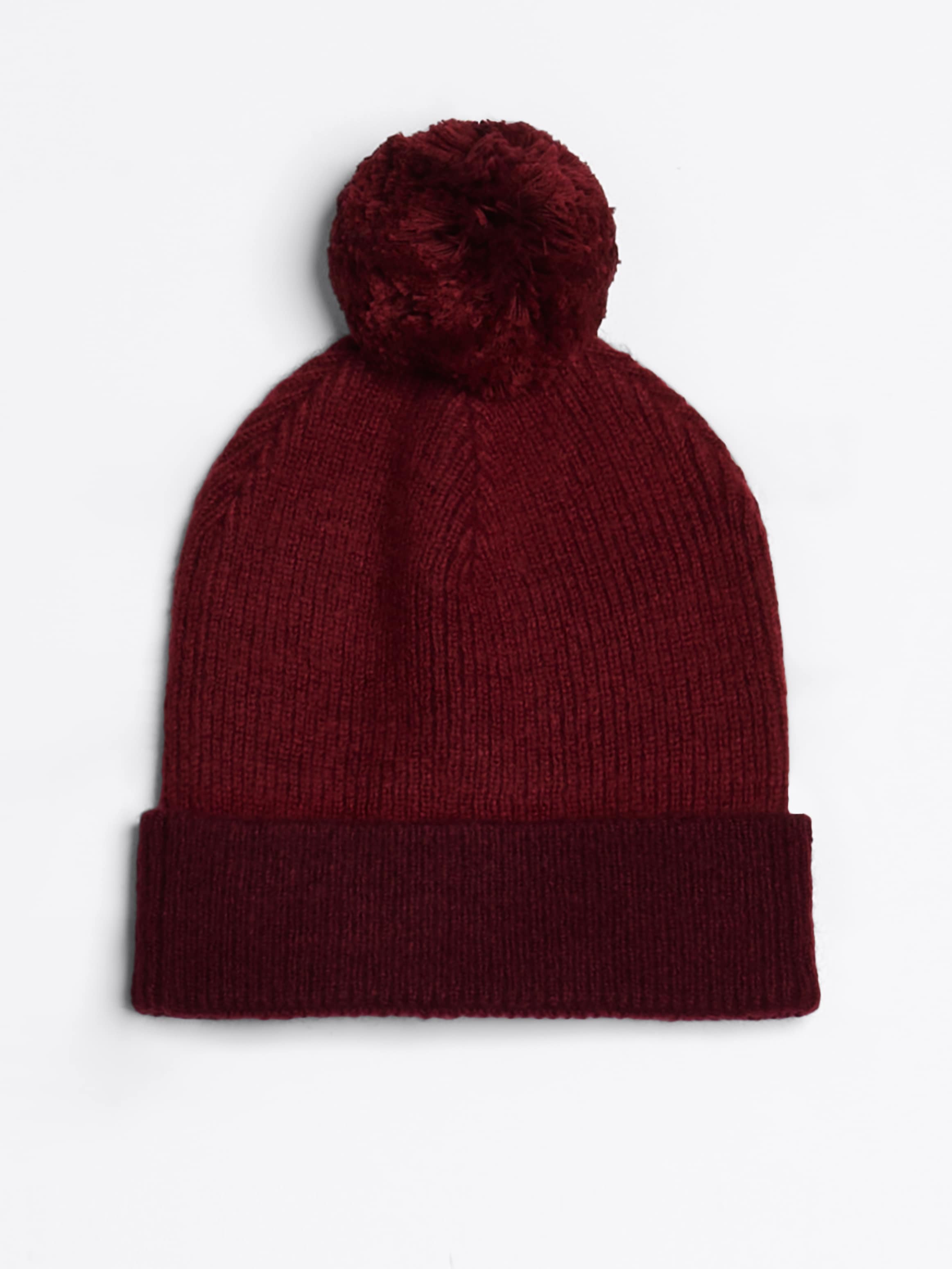 Tommy Hilfiger Bommelmütze »MONOTYPE POMPOM BEANIE«, mit gesticktem Logoschriftzug