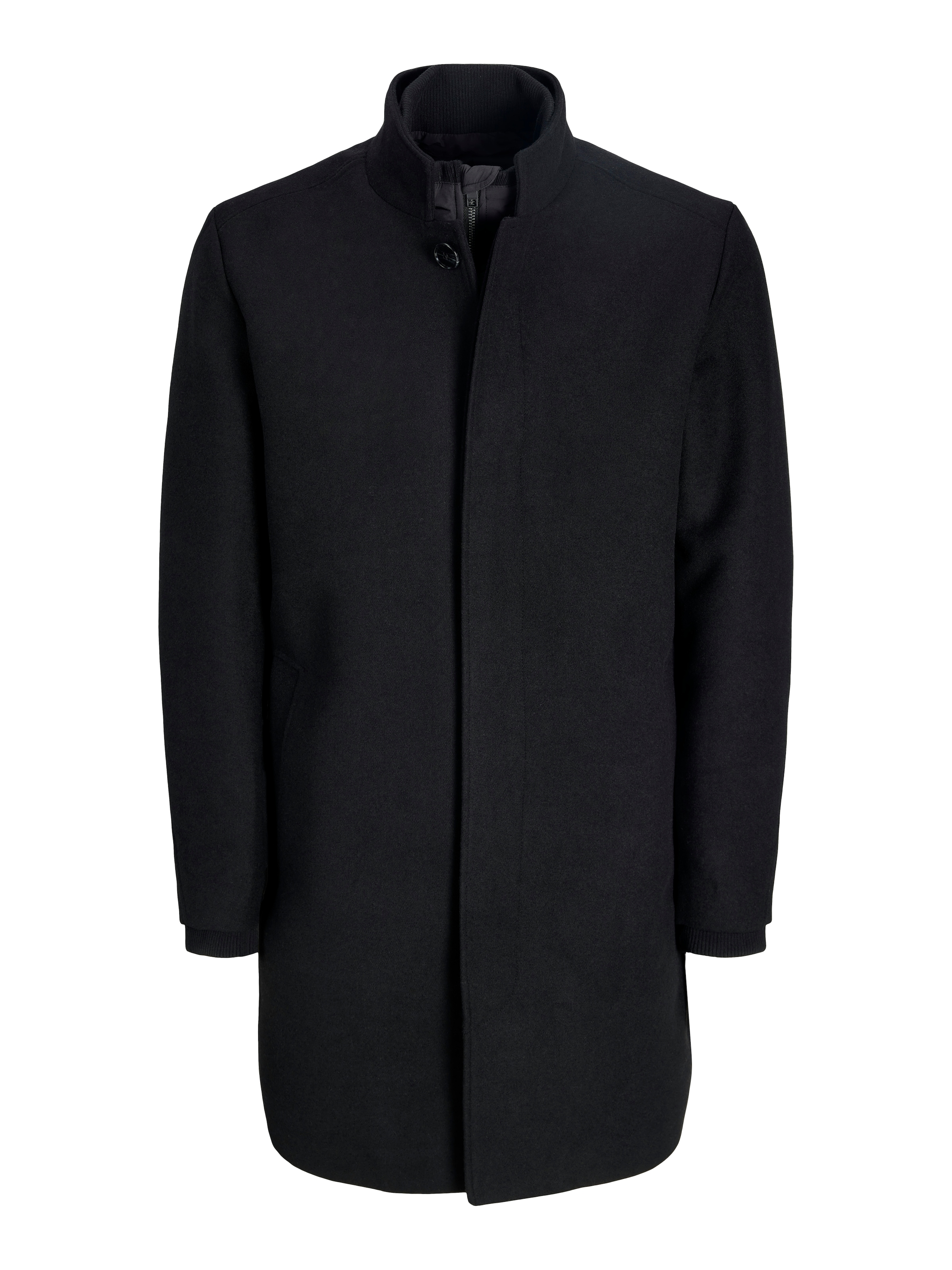Jack & Jones Kurzmantel »JJEMELTON WOOL BLEND COAT AW26 SN« Materialmix, regular fit