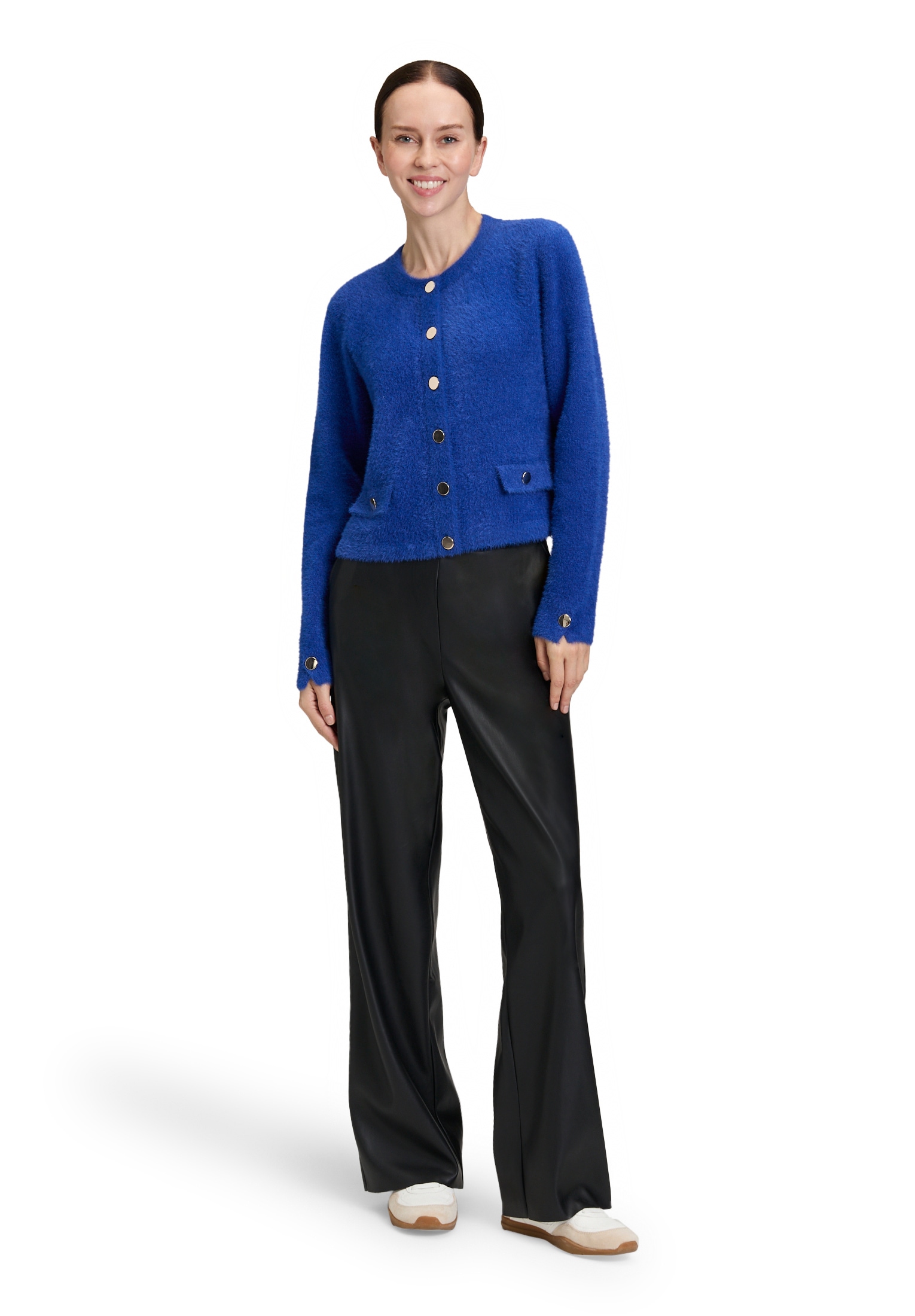 Betty Barclay Strickjacke »Casual-Strickjacke mit Knopfleiste«