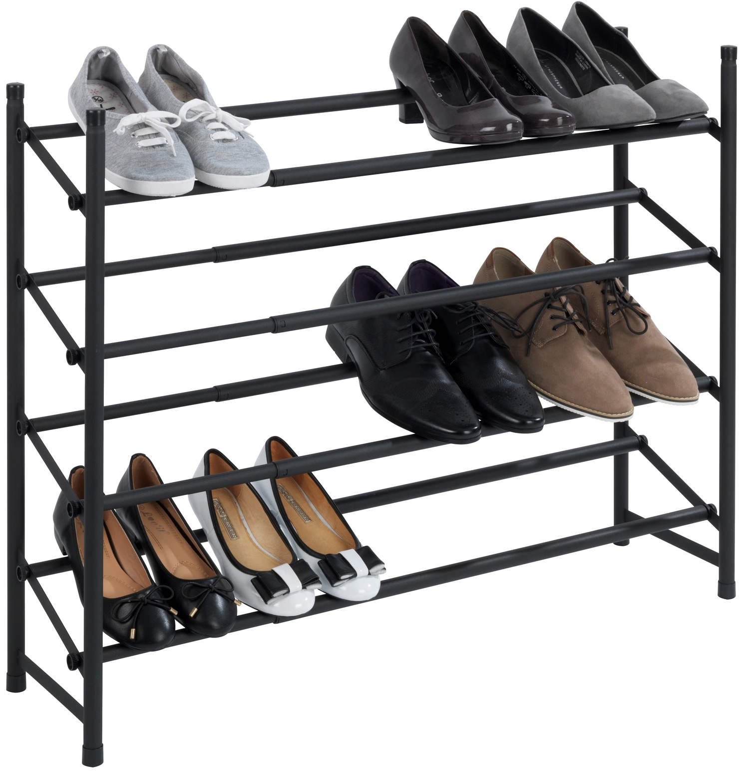 WENKO Schuhregal »Hero«, ausziehbar von 62 bis 115 cm, für 24 Paar Schuhe  im OTTO Online Shop