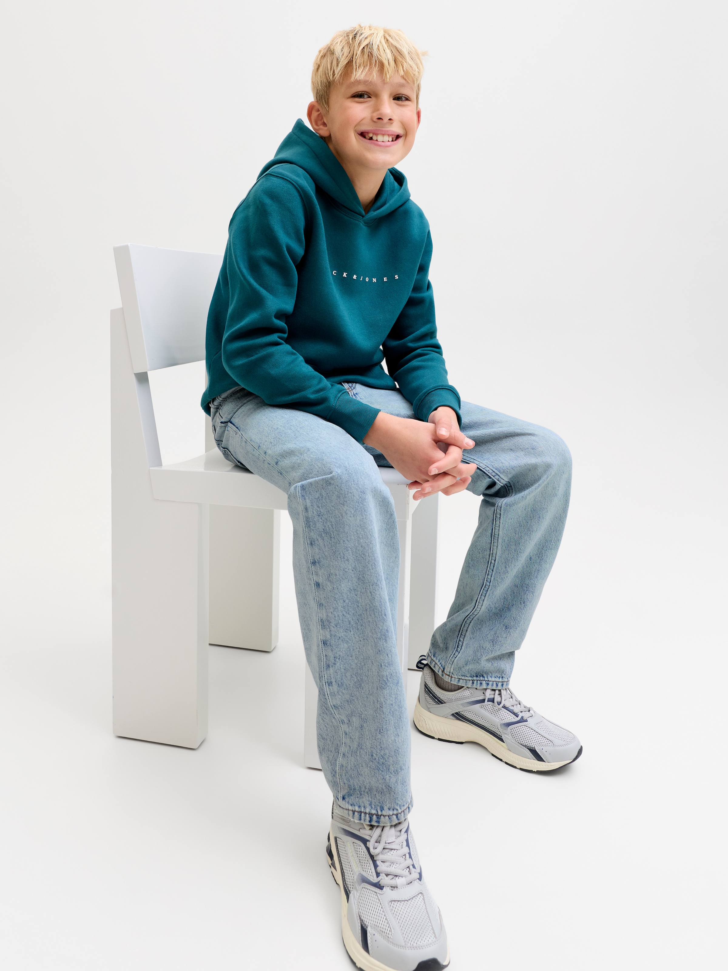 Jack & Jones Junior Relax-fit-Jeans »JJICHRIS JJORIGINAL AKM 932 SN JNR«
