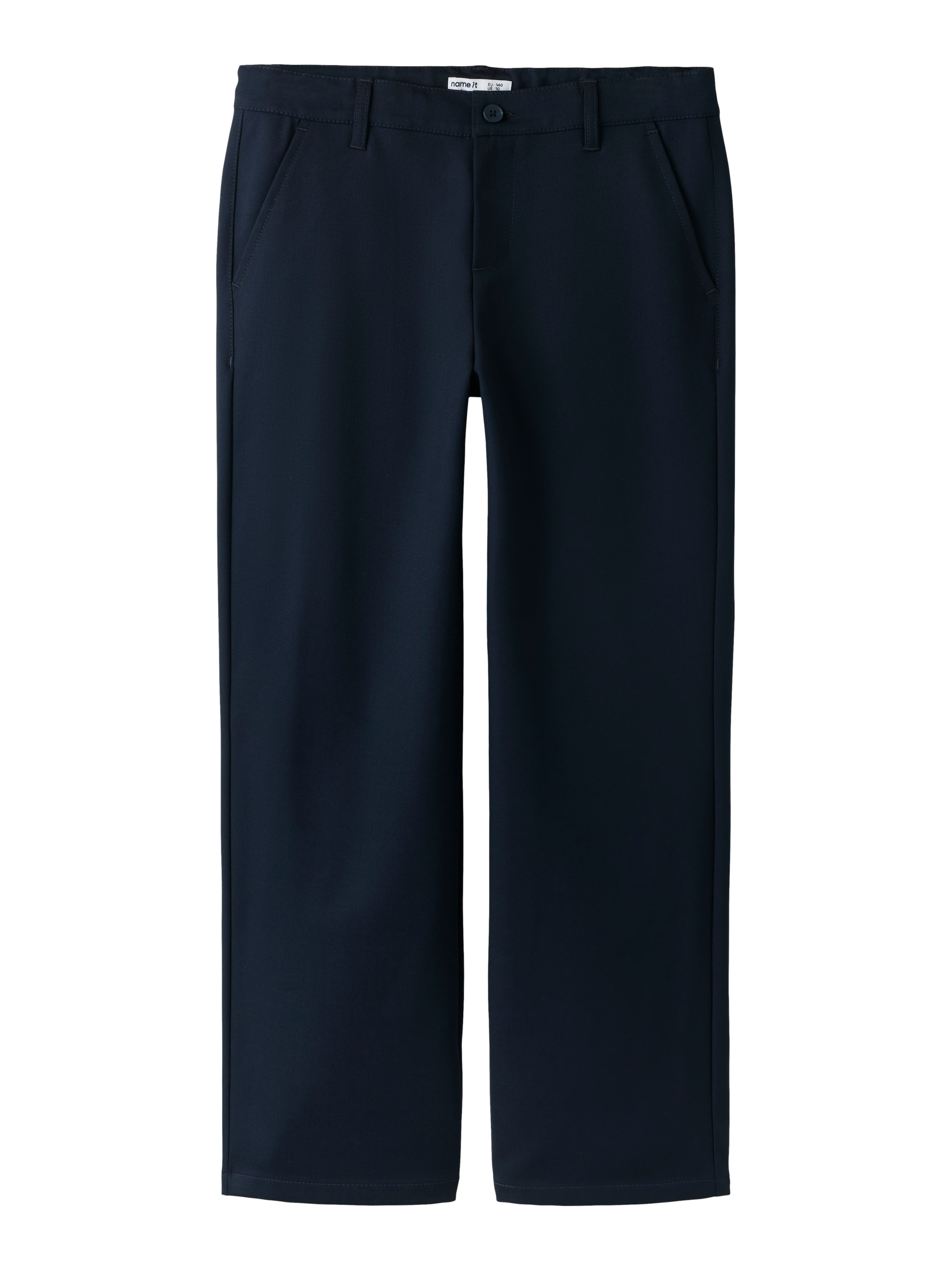 Name It Anzughose »NKMROVAMEL PANT NOOS«  Materialmix, regular fit, innen verstellbarer Bund