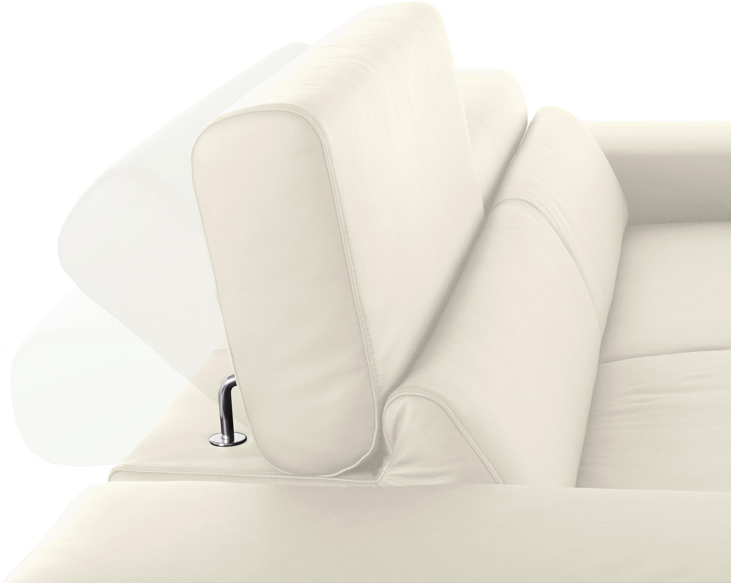 W.SCHILLIG 2-Sitzer »finn« German Design Award 2016, Fußgestell Chrom glänzend, Breite 210 cm