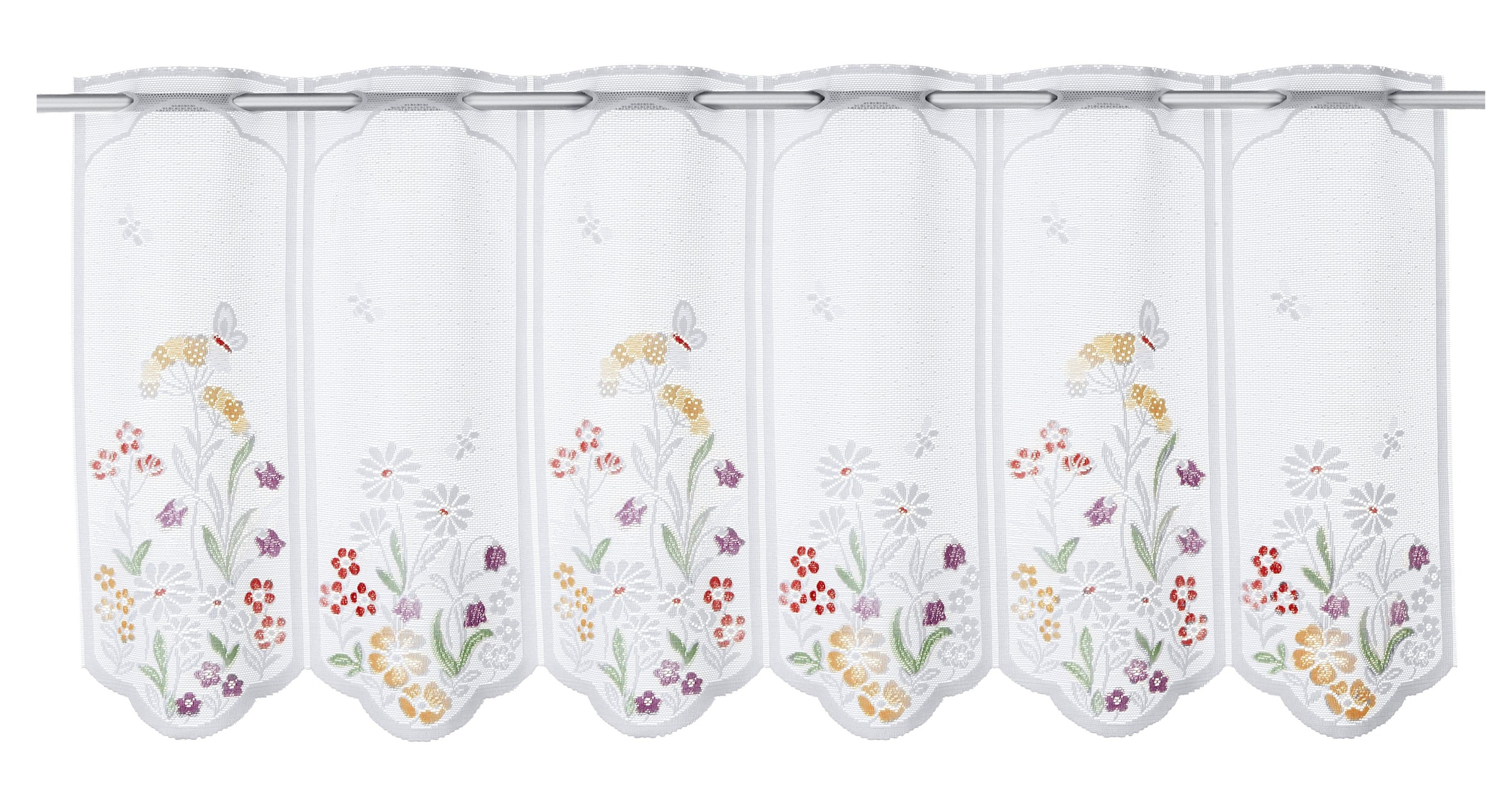WILLKOMMEN ZUHAUSE by ALBANI GROUP Panneaux »Blumenwiese«, Jacquard-Lamellen-Pannaux