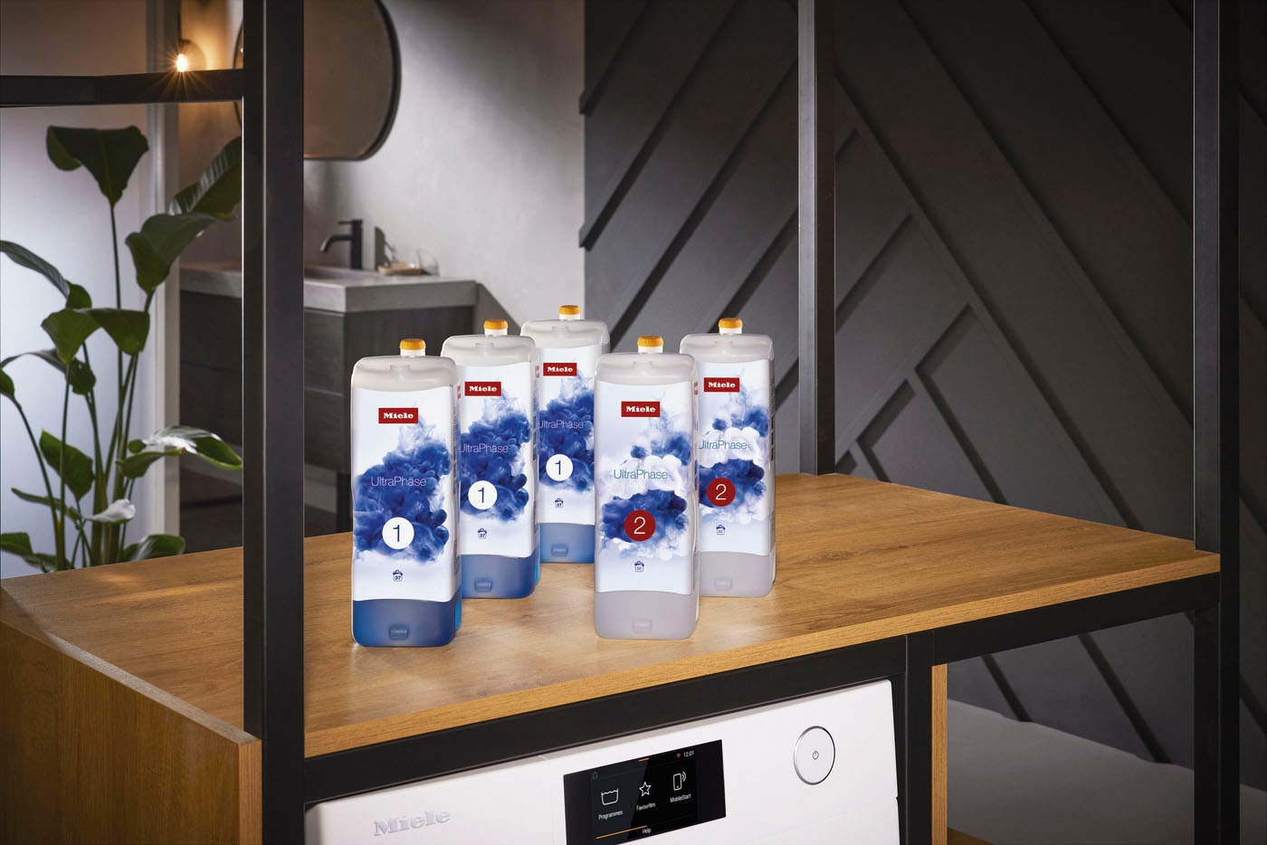 Miele Feinwaschmittel »Set 5x Miele UltraPhase,« bestehend aus UltraPhase 1 und 2 - Halbjahresvorrat