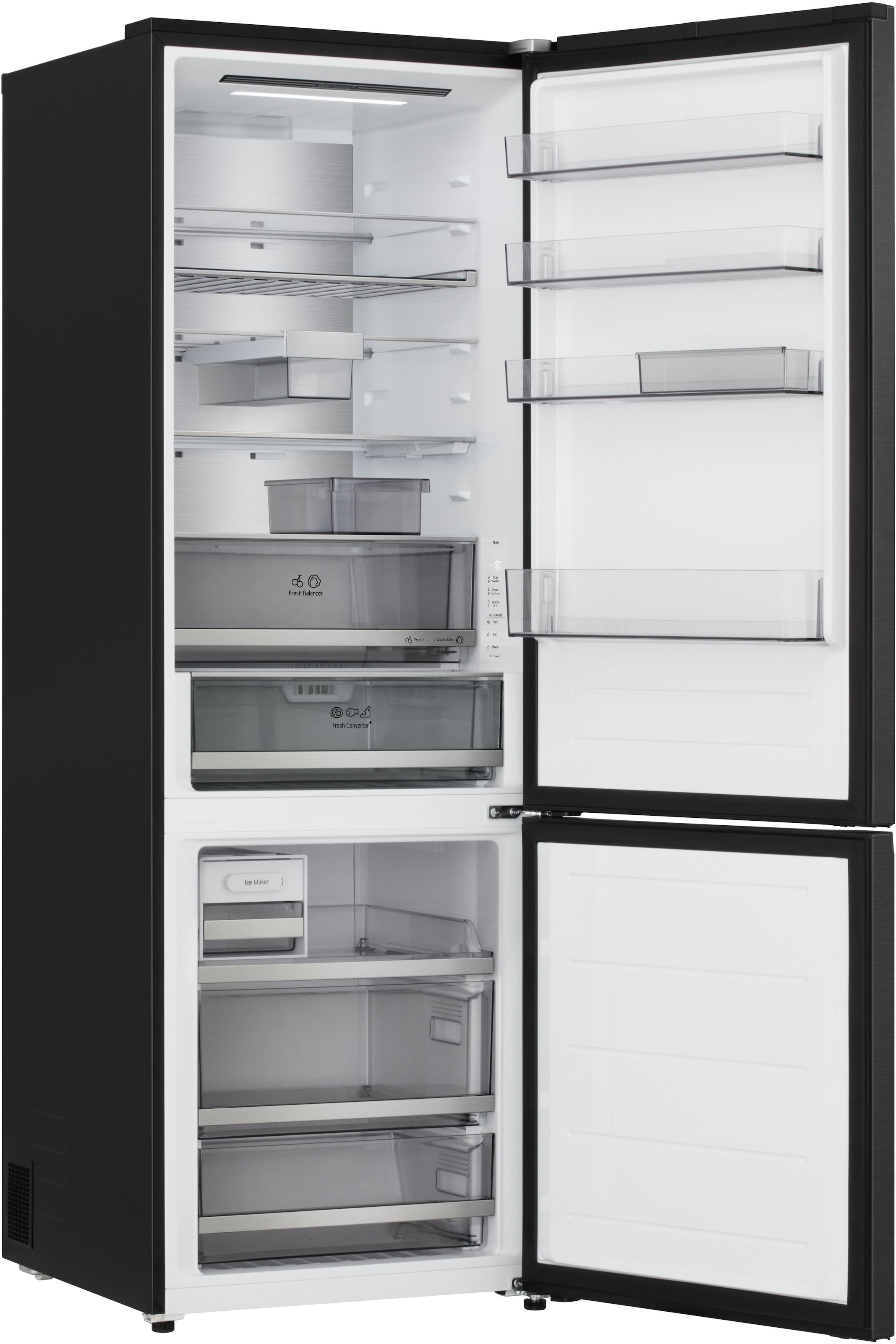 LG Kühl-/Gefrierkombination Serie 7 »GBBW726AEV« 186 cm hoch 69,7 cm breit Vollintegrierbarer Kühlschrank dank frontaler Luftzufuhr und Abluft