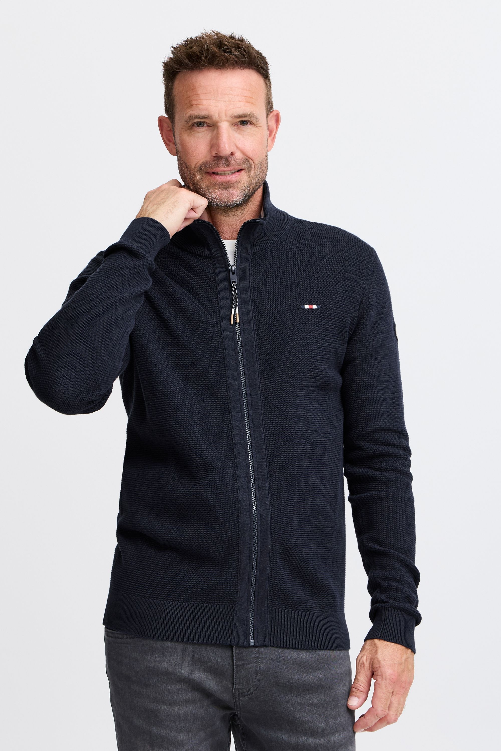 FQ1924 Strickjacke »Strickjacke FQKYLE structure cardigan«
