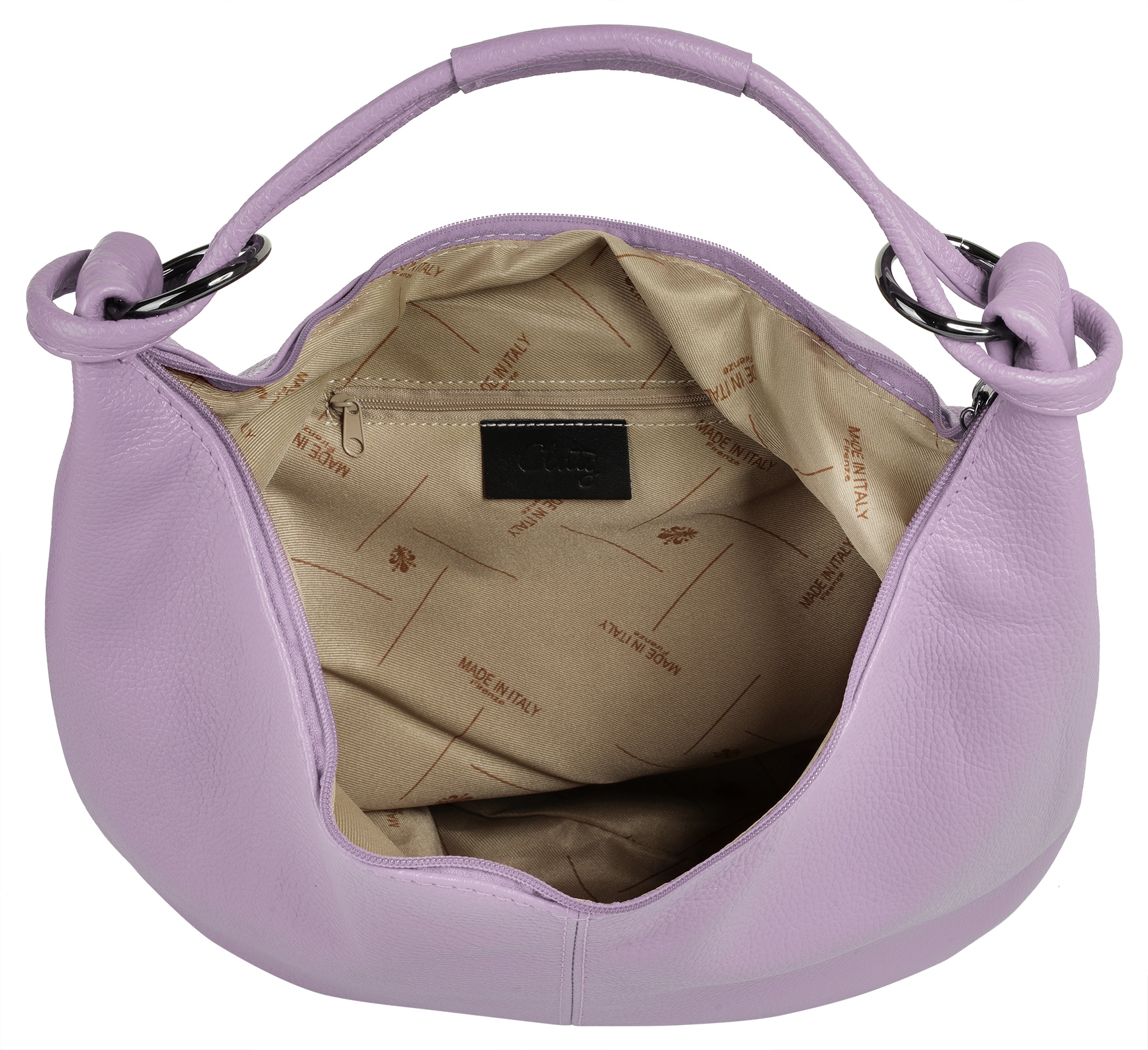 Cluty Shopper, echt Leder, Made in Italy