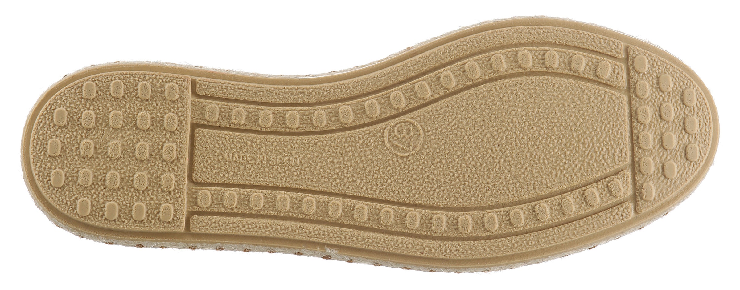 VERBENAS Espadrille »CARMEN SERRAJE«, Schlupfschuh, Sommerschuh, Loafer mit typischem Jute-Rahmen