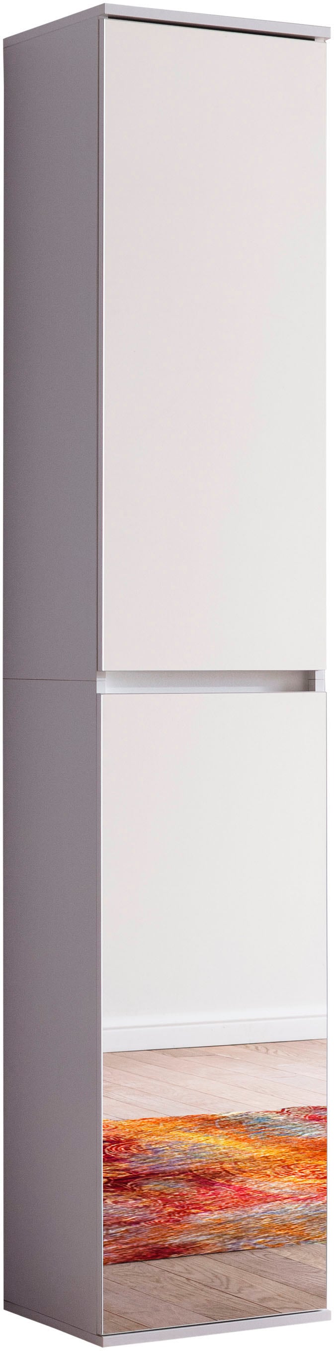 Home affaire Garderobenschrank »Malcesine« Garderobenschrank mit 2 Türen - (B/T/H) 37/34/191 cm