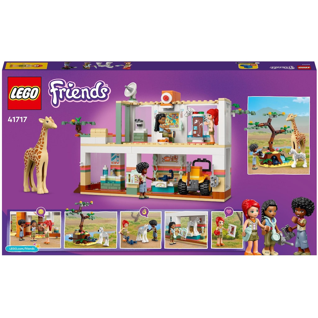 LEGO® Konstruktionsspielsteine »Mias Tierrettungsmission (41717), LEGO® Friends«, (430 St.)