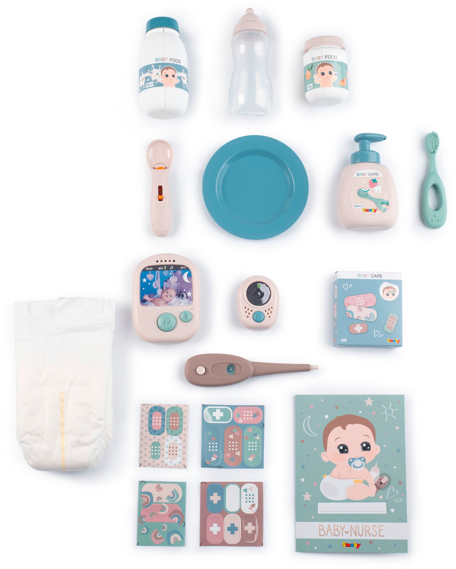 Smoby Puppen Pflegecenter »Baby Nurse, Cocoon 3-in-1«, mit Sound; Made in Europe