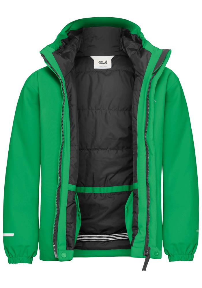 Jack Wolfskin Skijacke »FLOWLINE JKT KIDS«, mit Kapuze