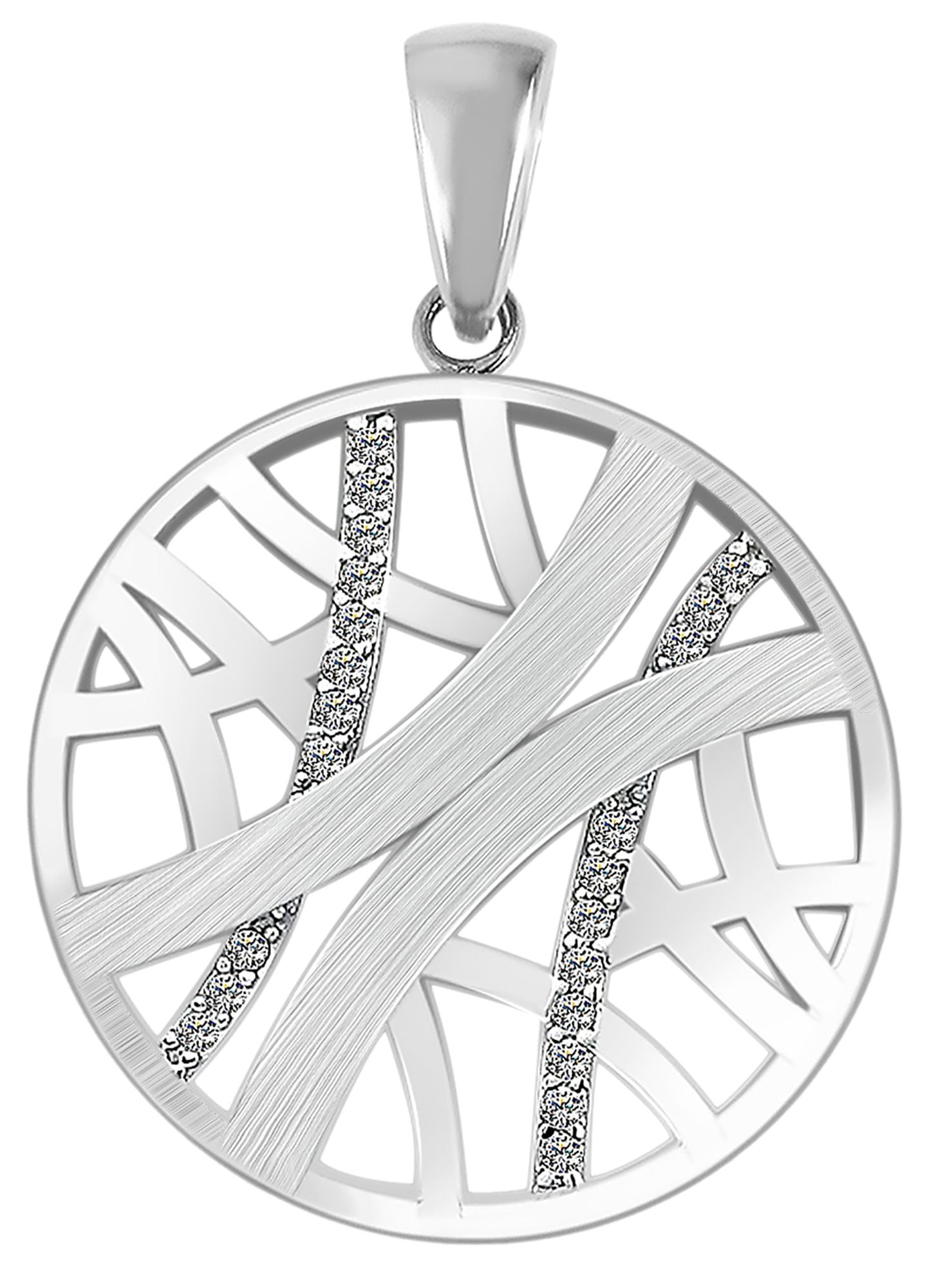 Adelia´s Kettenanhänger »Damen Anhänger aus 925 Silber mit Zirkonia«