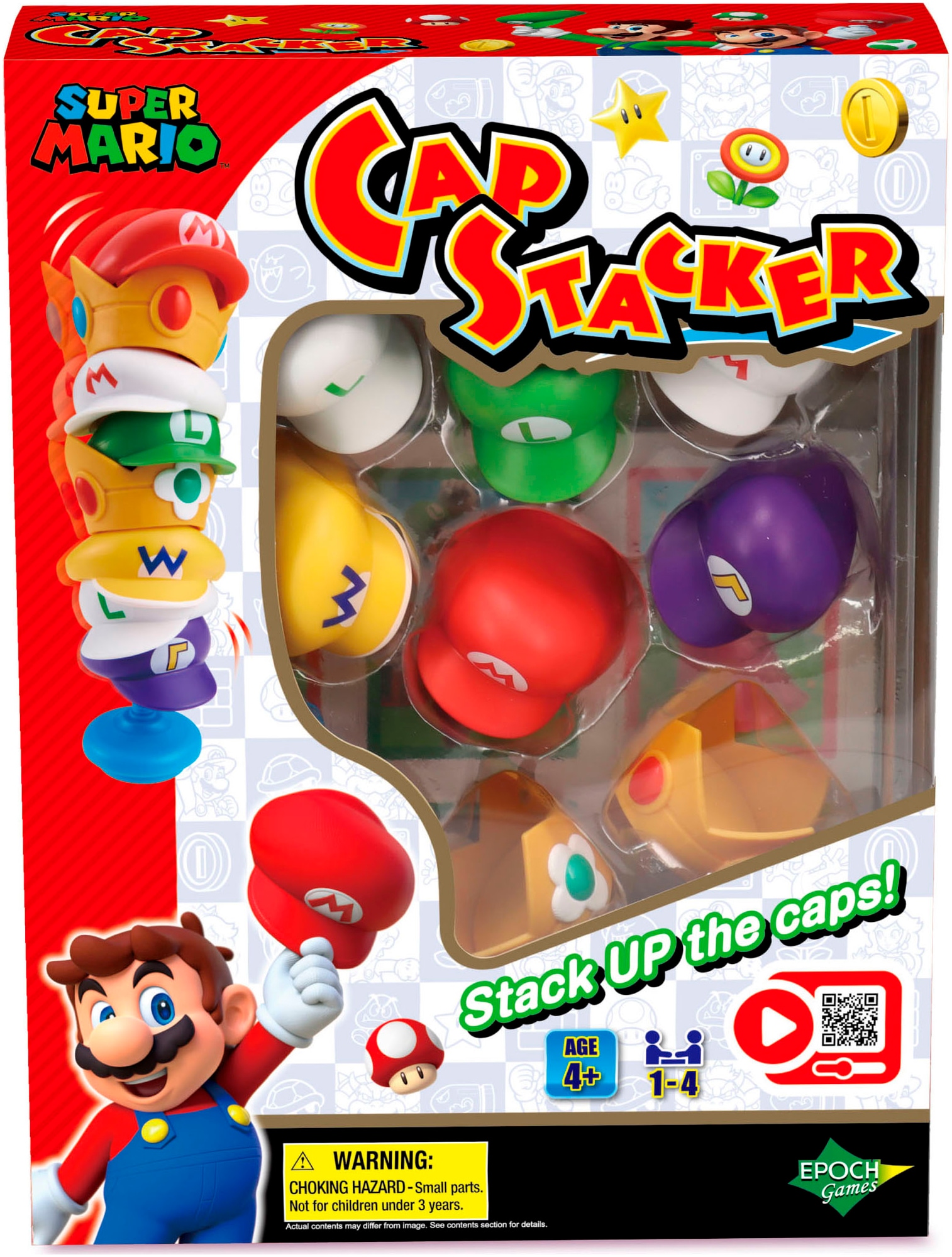 EPOCH Games Spiel »Super Mario™ Cap Stacker«