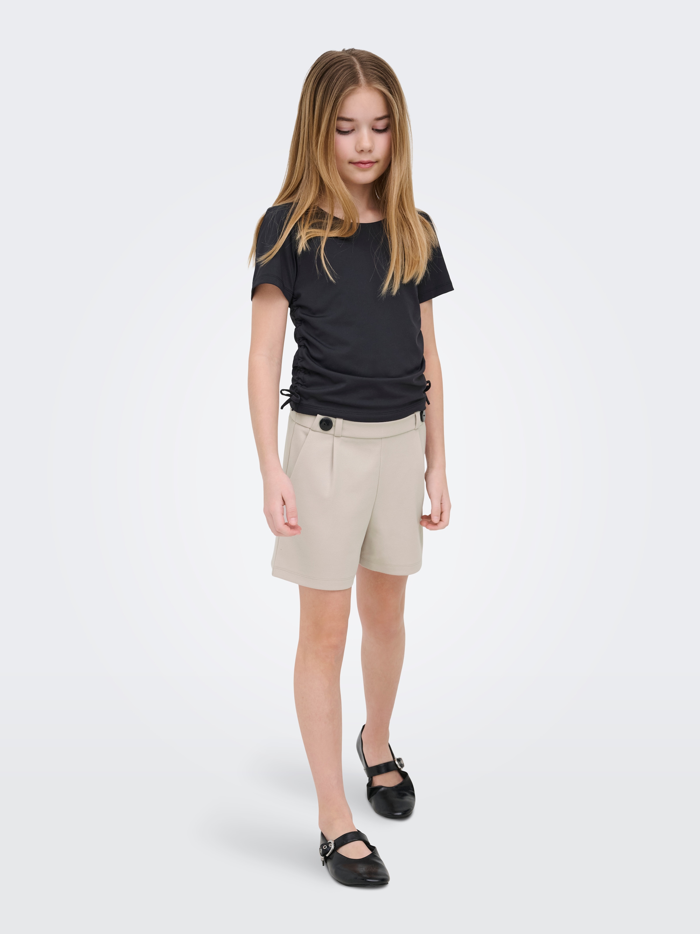 KIDS ONLY Shorts »KOGGEGGO LIFE BUTTON SHORTS VD JRS NOOS«  Materialmix, normal geschnitten