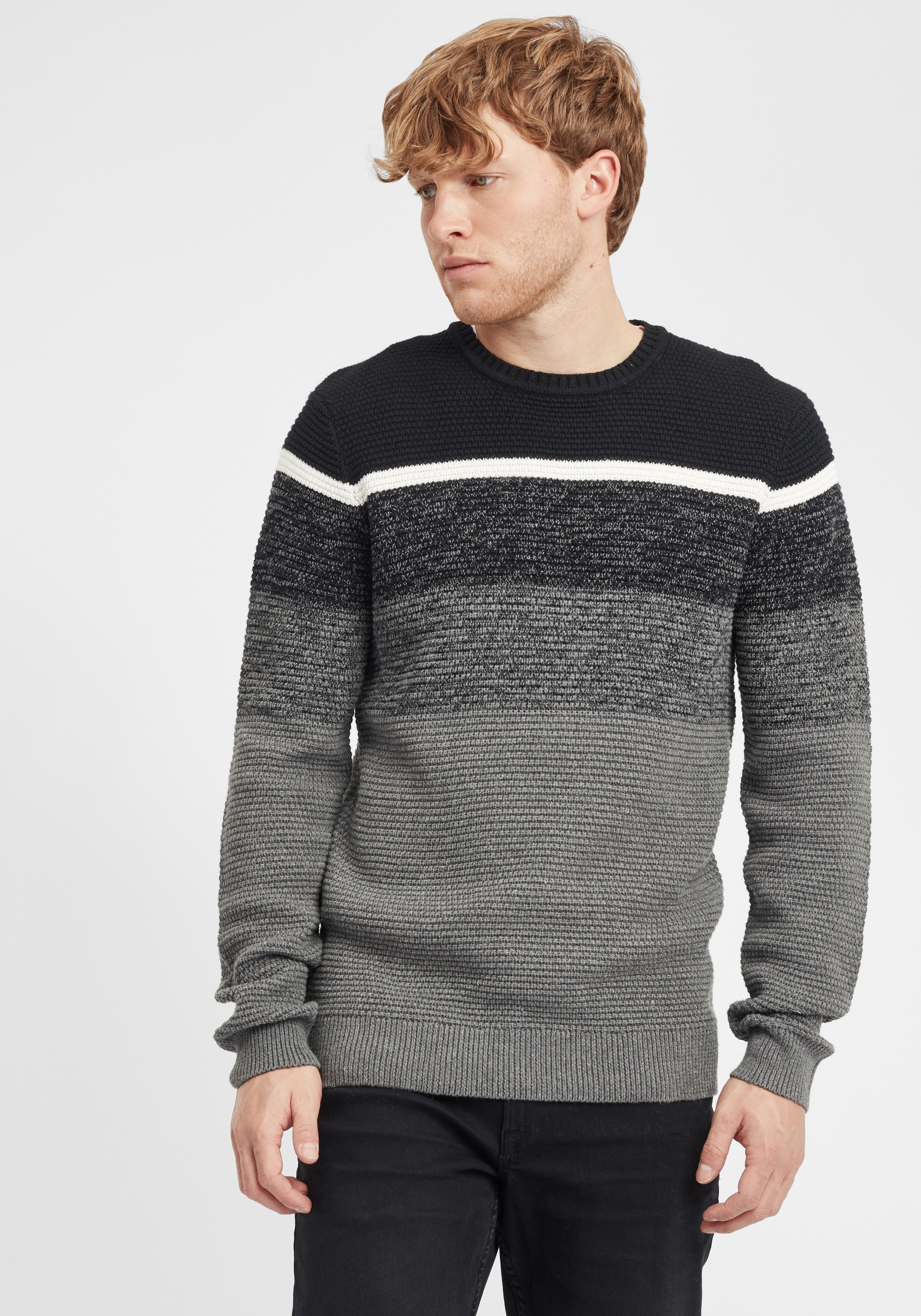 Blend Strickfleece-Pullover »Strickpullover BHCedro«