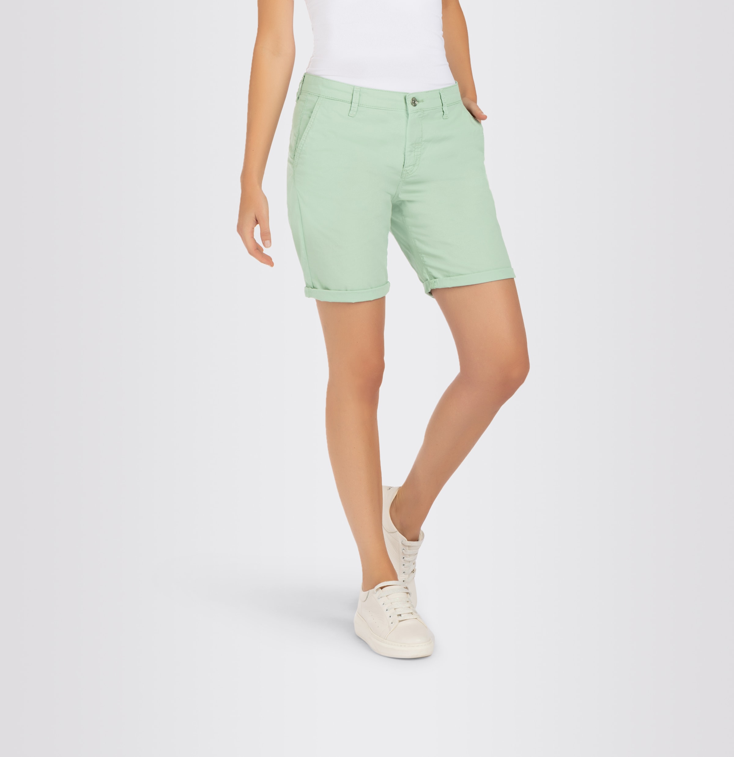 MAC Chinoshorts »Chino-Shorts«, Krempelbare Shorts