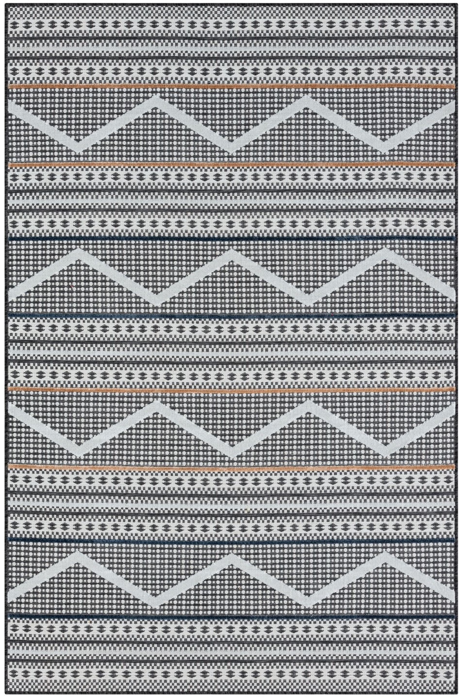 Myflair Möbel & Accessoires Outdoorteppich »Shadow, LAGERRÄUMUNG!« rechteckig 8 mm Höhe modernes Design, Outdoor geeignet, Balkon, Terrasse
