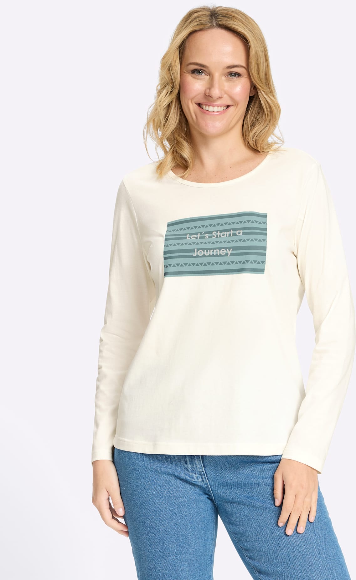 Classic Basics Langarmshirt »Rundhals-Shirt« 1
