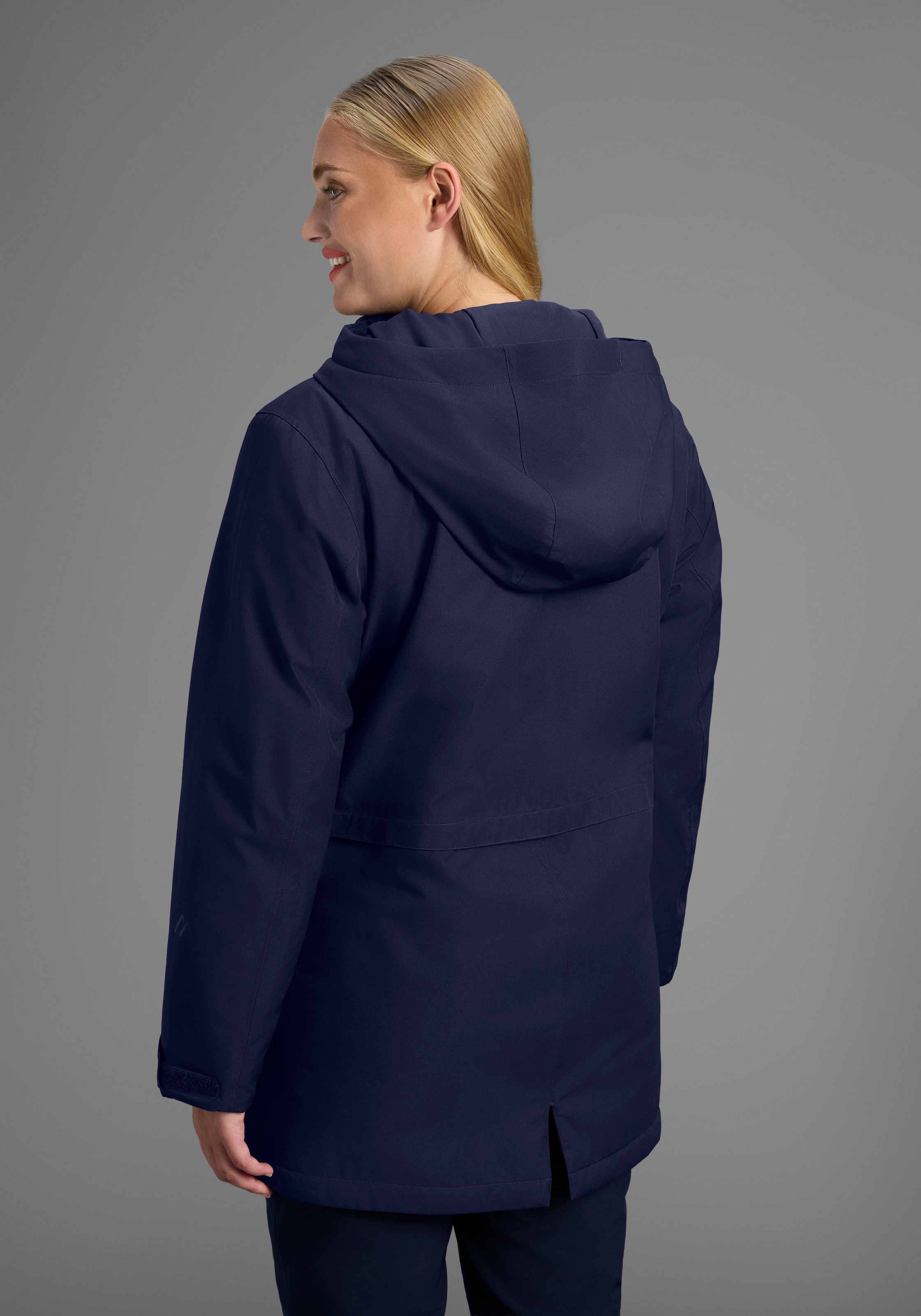 Maier Sports Winterjacke »DA-MANTEL MTEX EL. LISBON COAT« Wasser- & Winddicht & Atmungsaktiv