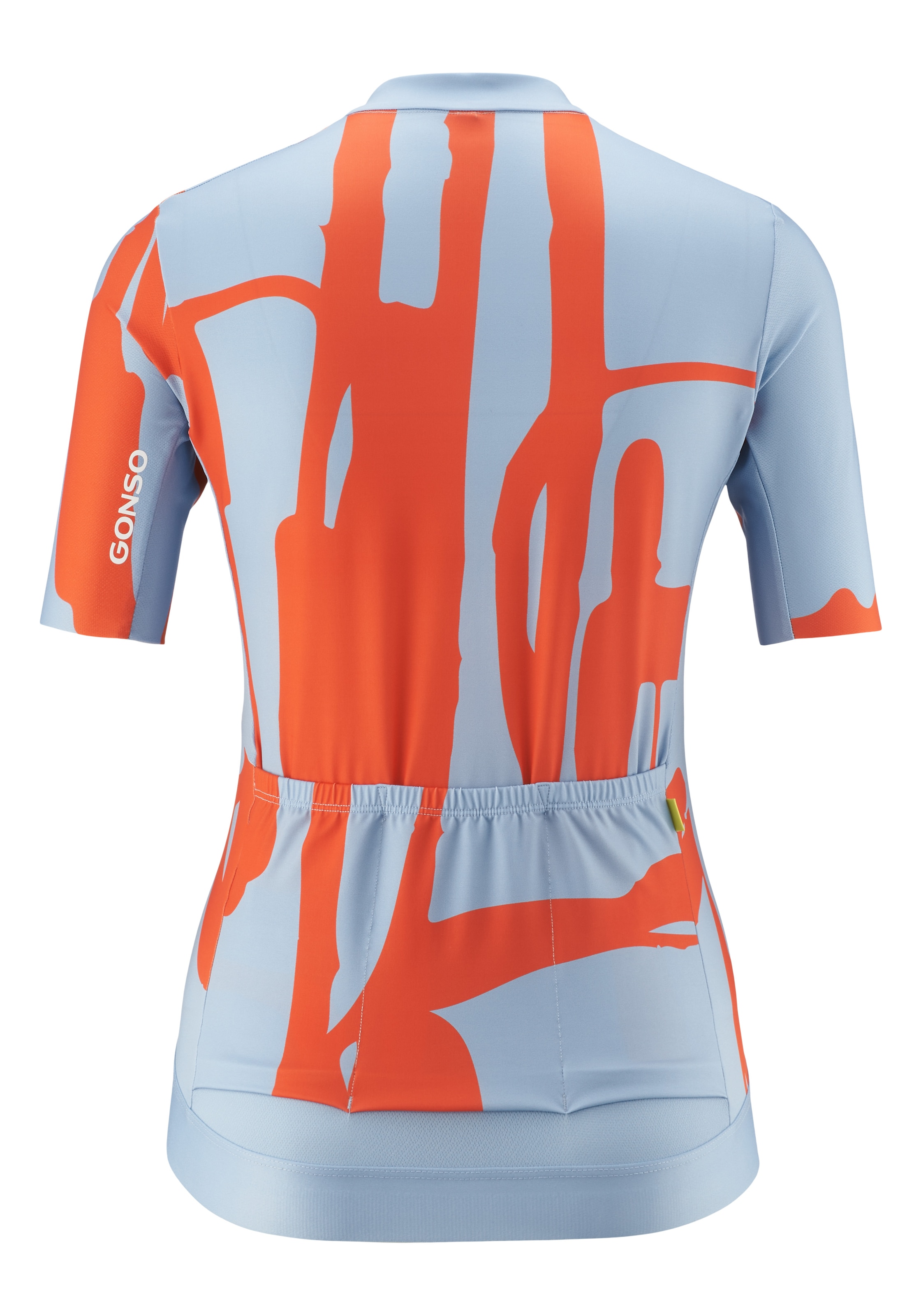Gonso Radtrikot »Road Jersey Print W« Damen Fahrradtrikot, modernes Trikot mit 3-teiliger Rückentasche