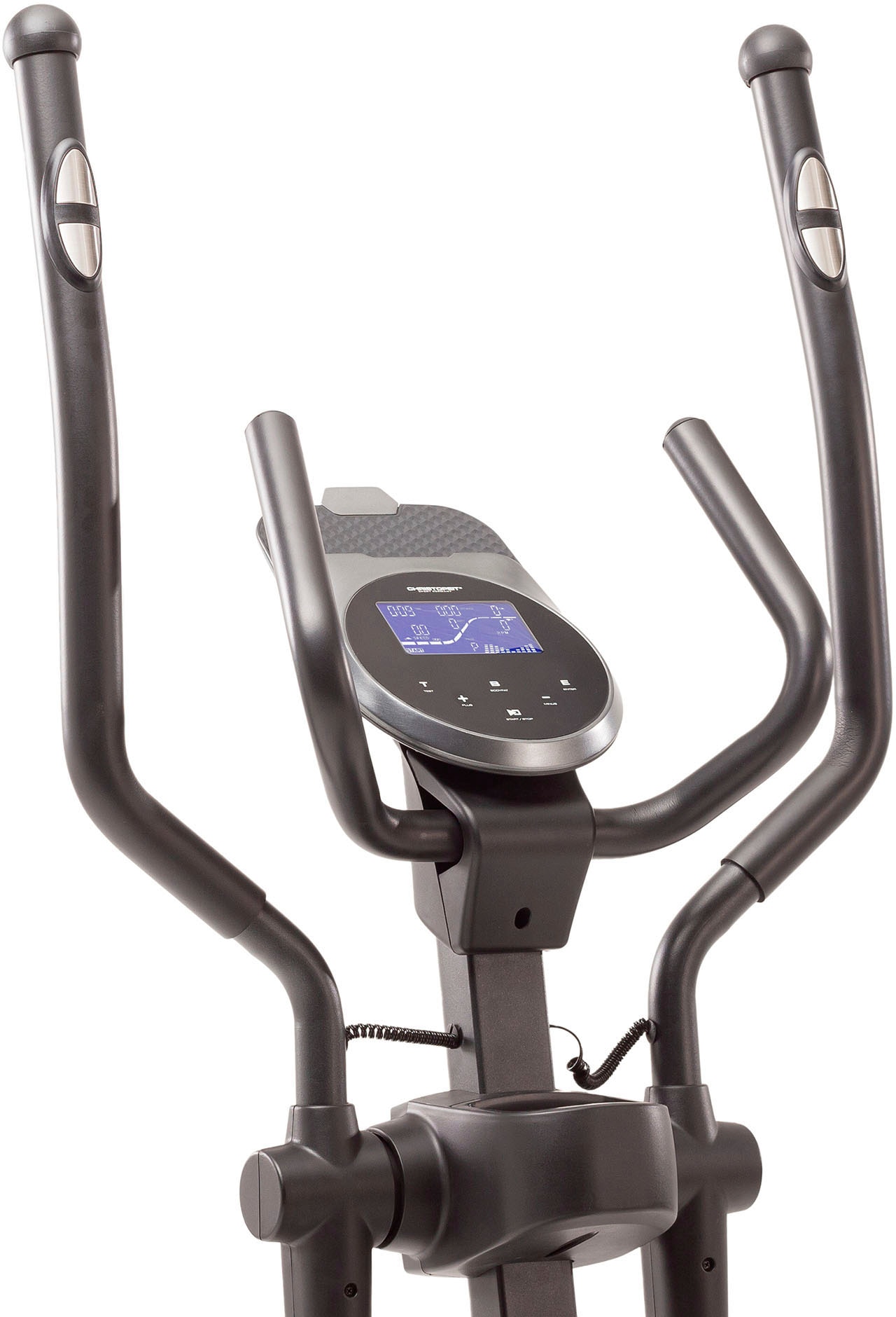 Christopeit Sport® Crosstrainer-Ergometer »EL 8000«, (mit Tablet-Halterung und integr. Pulsempfänger), Schwungmasse ca. 12 kg, 32 Widerstandsstufen